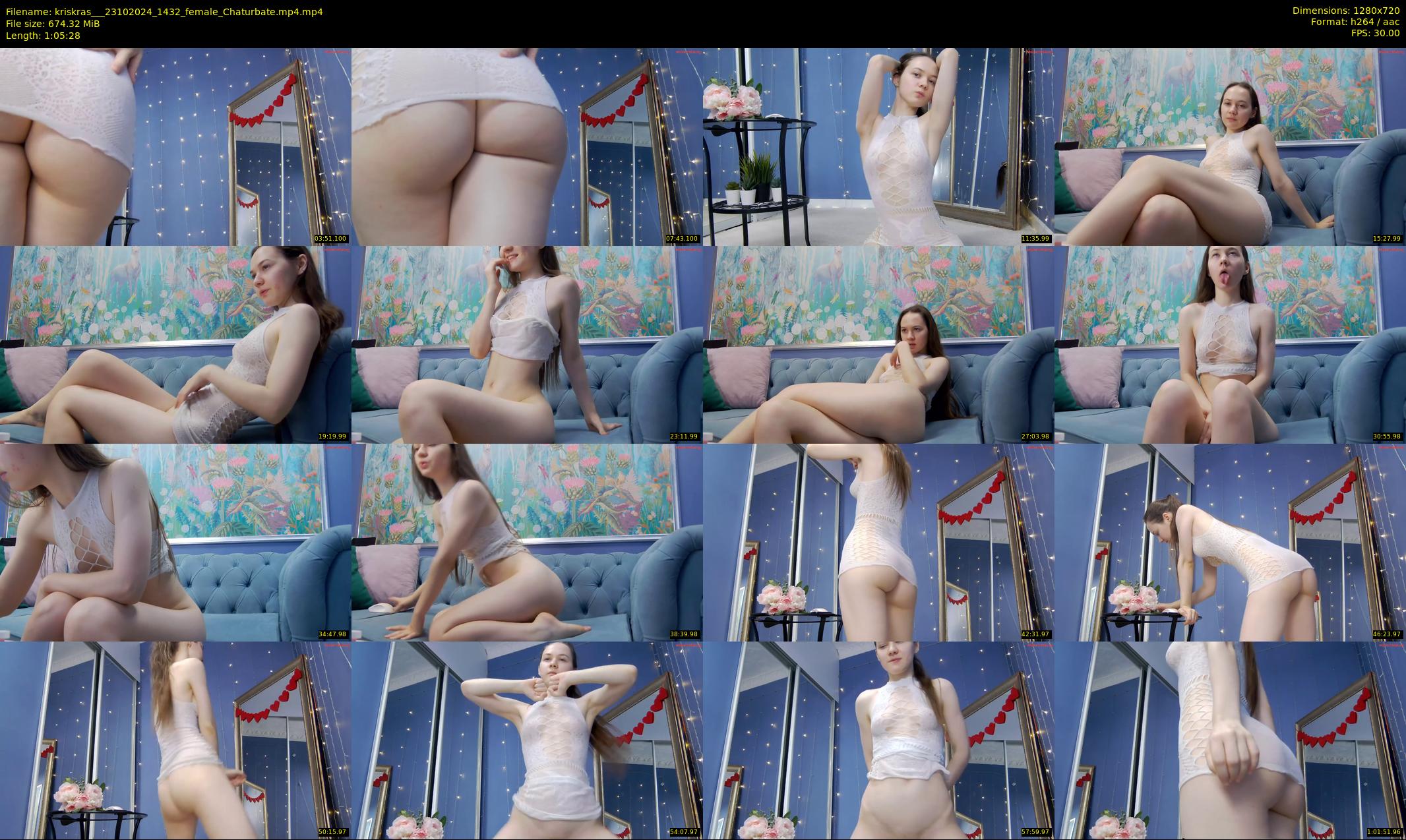 kriskras__ — 66 minute Chaturbate female cam show recording, 720p, Oct 23, 2024
