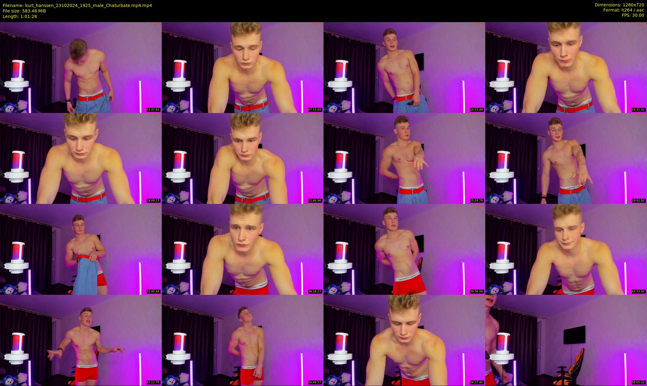 kurt_hanssen — 62 minute Chaturbate male cam show recording, 720p, Oct 23, 2024