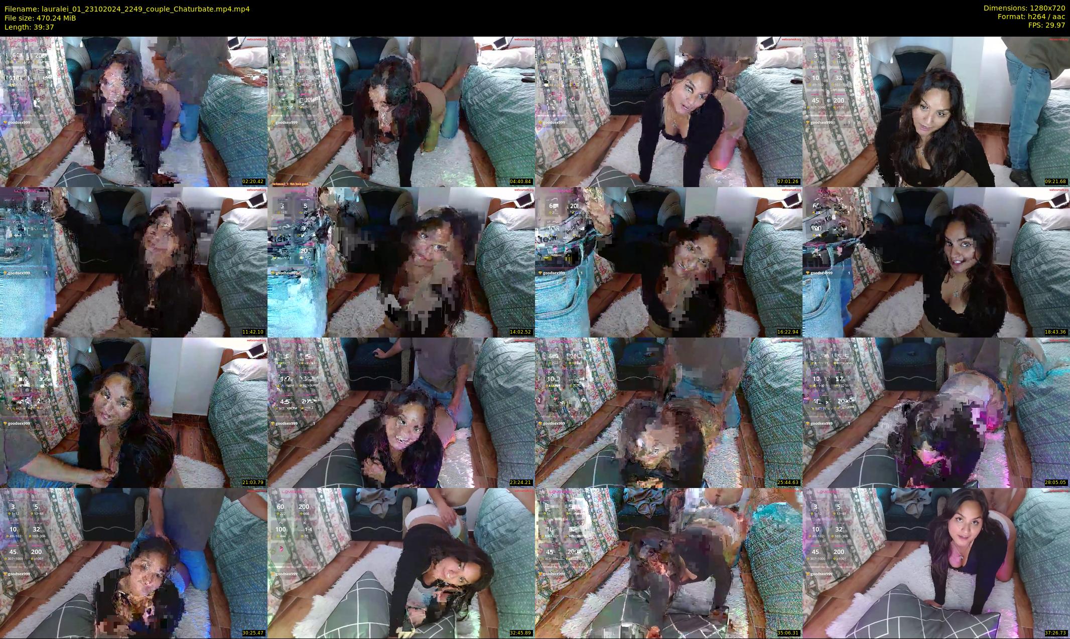 lauralei_01 — 40 minute Chaturbate couple cam show recording, 720p, Oct 23, 2024