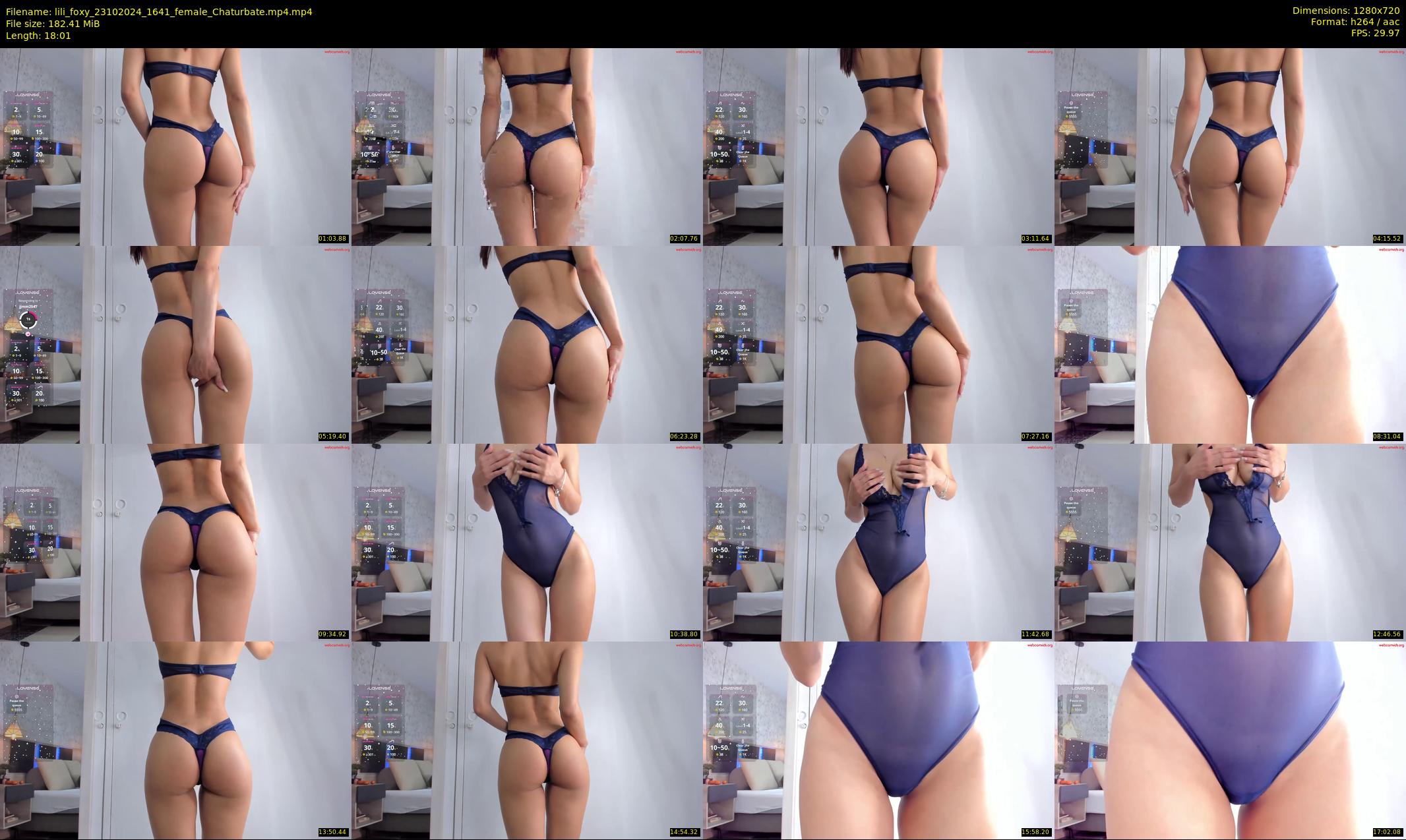 lili_foxy — 19 minute Chaturbate female cam show recording, 720p, Oct 23, 2024