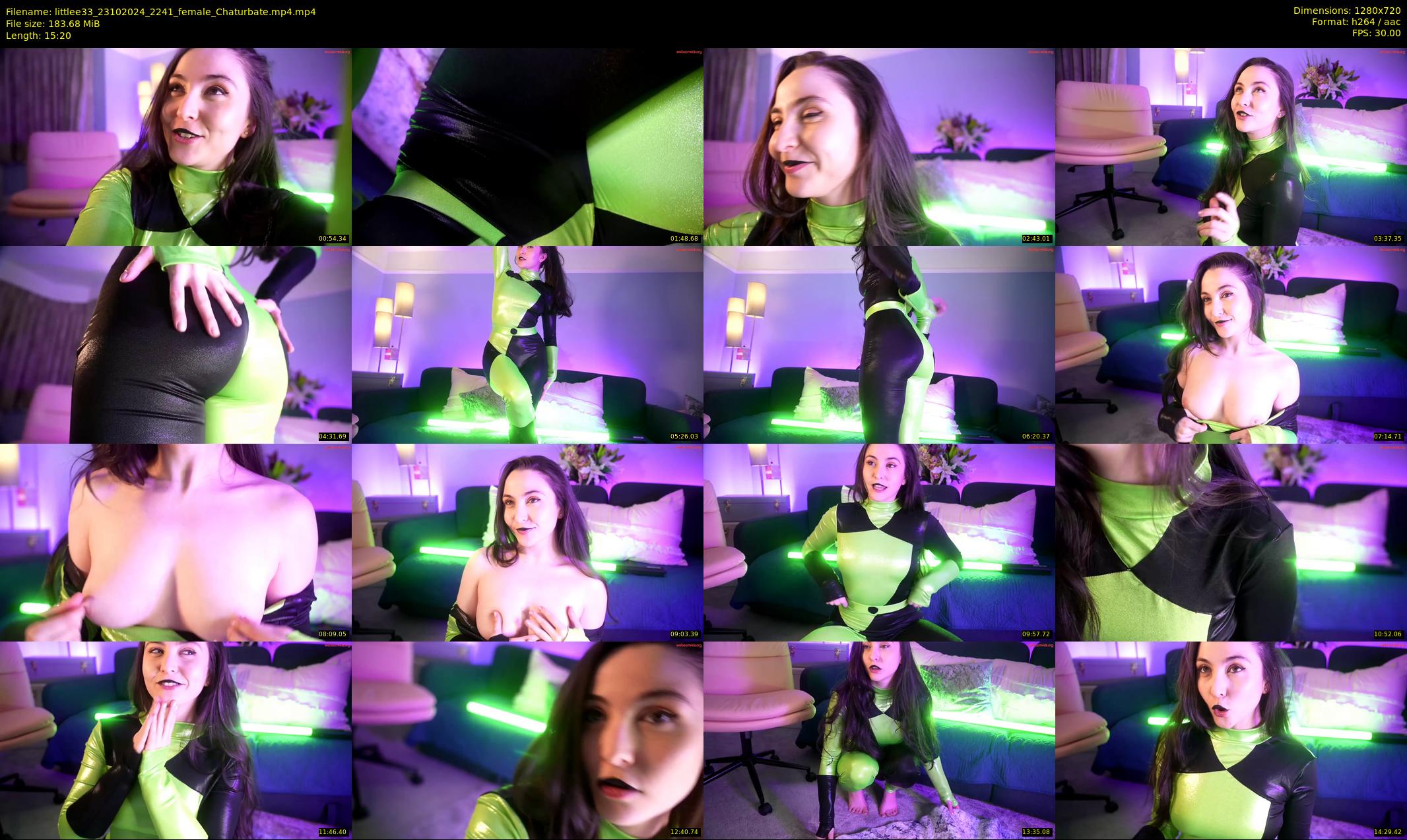 littlee33 — 16 minute Chaturbate female cam show recording, 720p, Oct 23, 2024