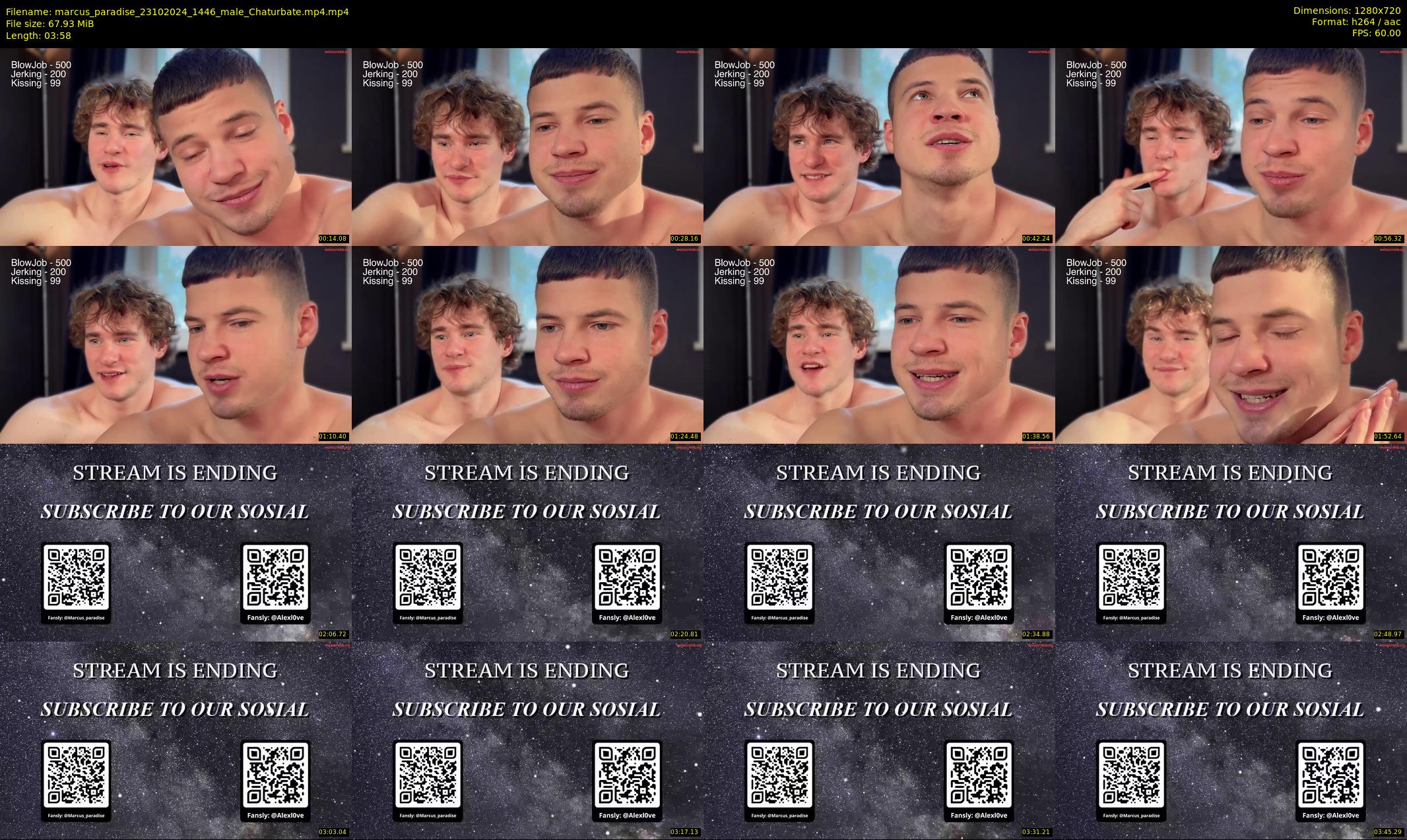 marcus_paradise — 4 minute Chaturbate male cam show recording, 720p, Oct 23, 2024
