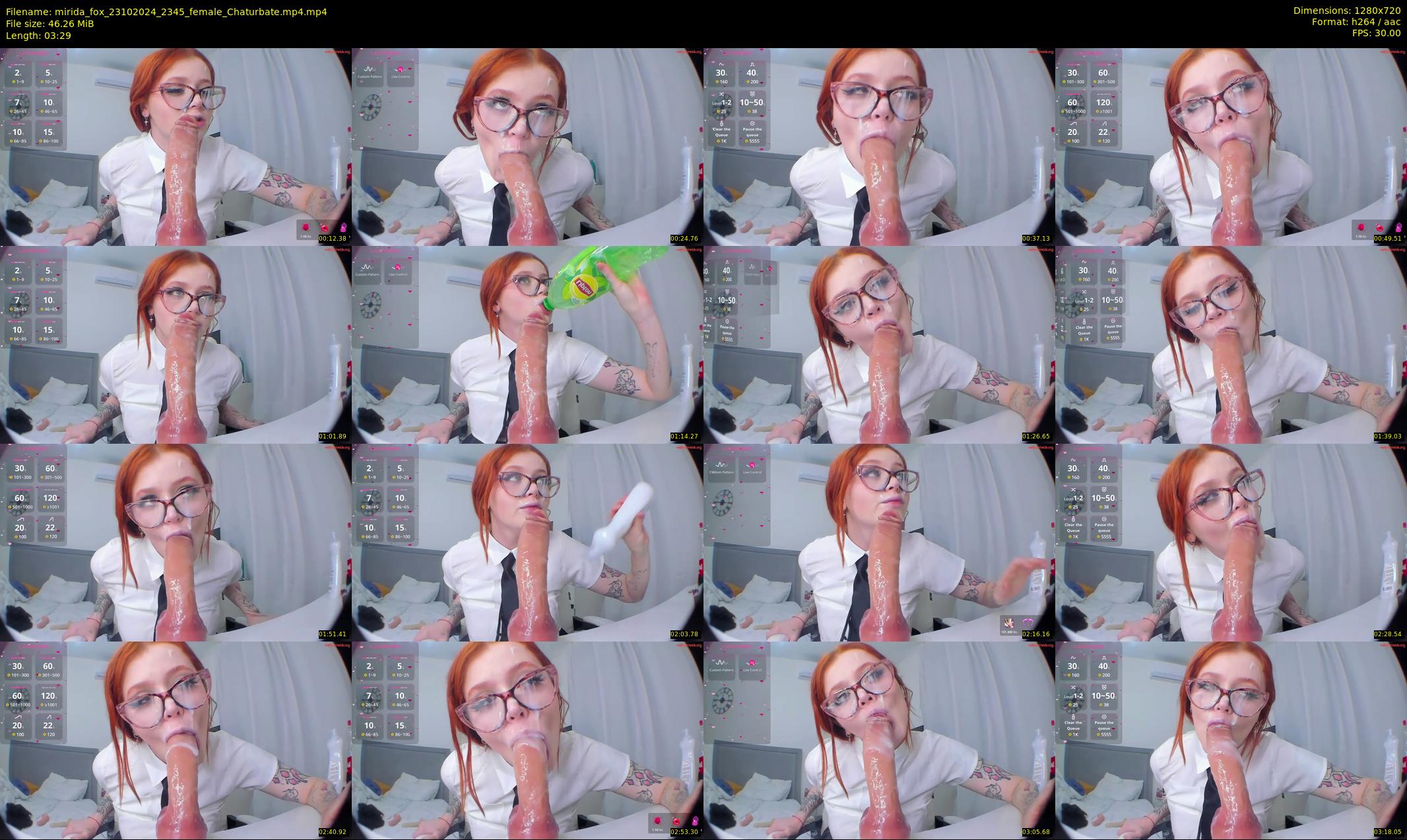mirida_fox — 4 minute Chaturbate female cam show recording, 720p, Oct 23, 2024