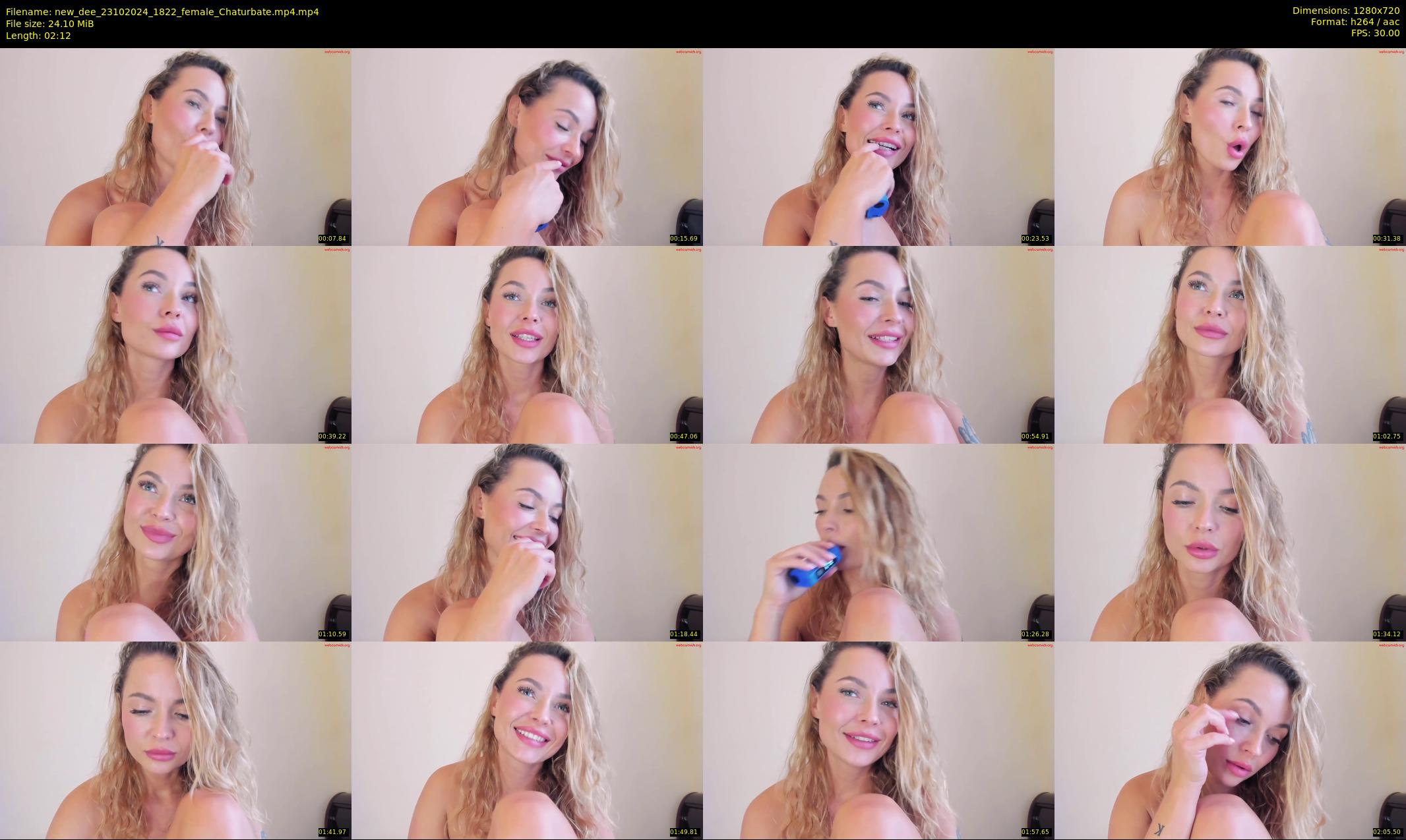 new_dee — 3 minute Chaturbate female cam show recording, 720p, Oct 23, 2024