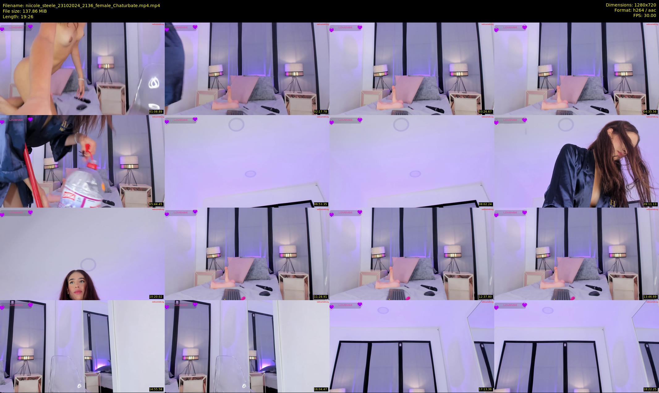 niicole_steele — 20 minute Chaturbate female cam show recording, 720p, Oct 23, 2024