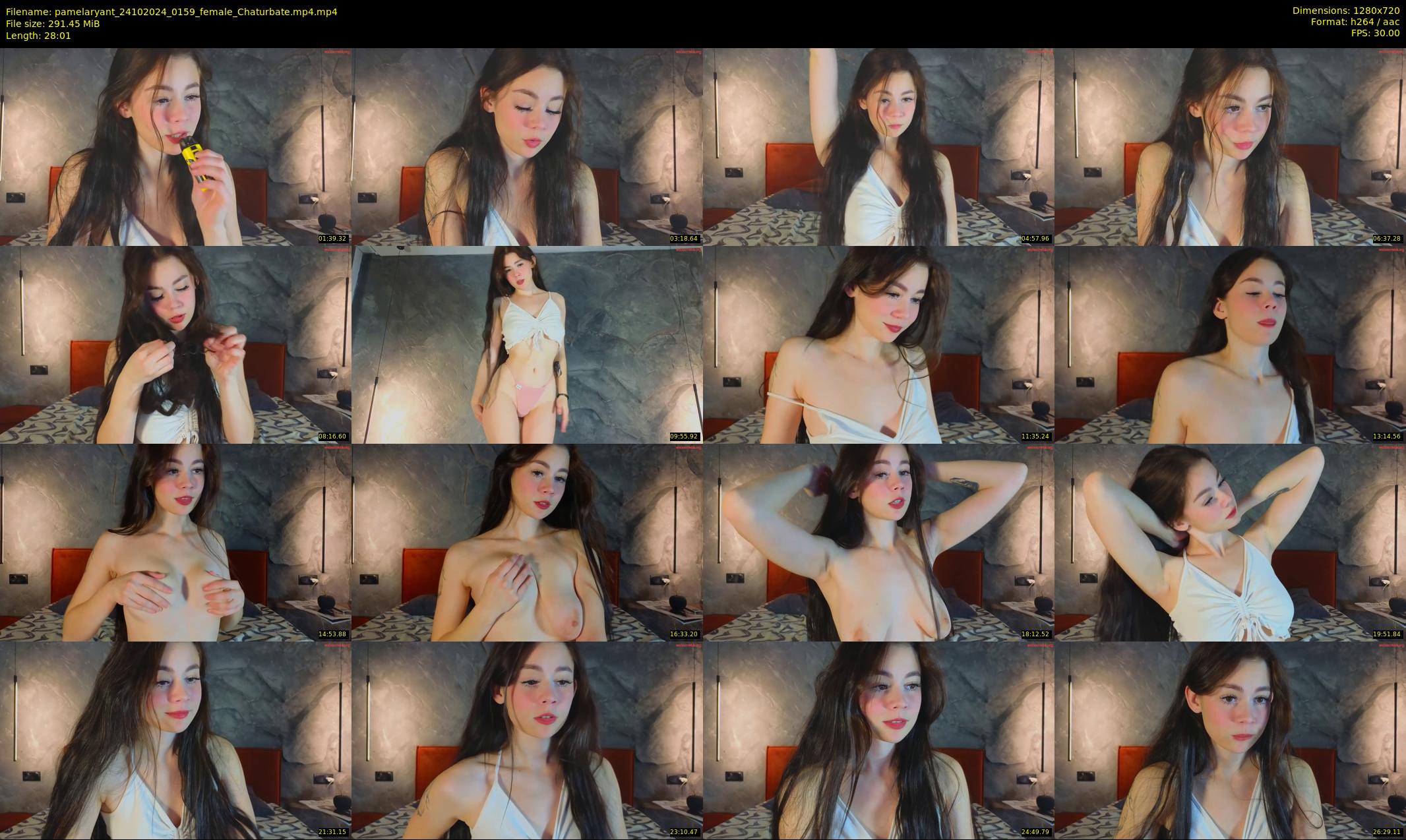 pamelaryant — 29 minute Chaturbate female cam show recording, 720p, Oct 24, 2024