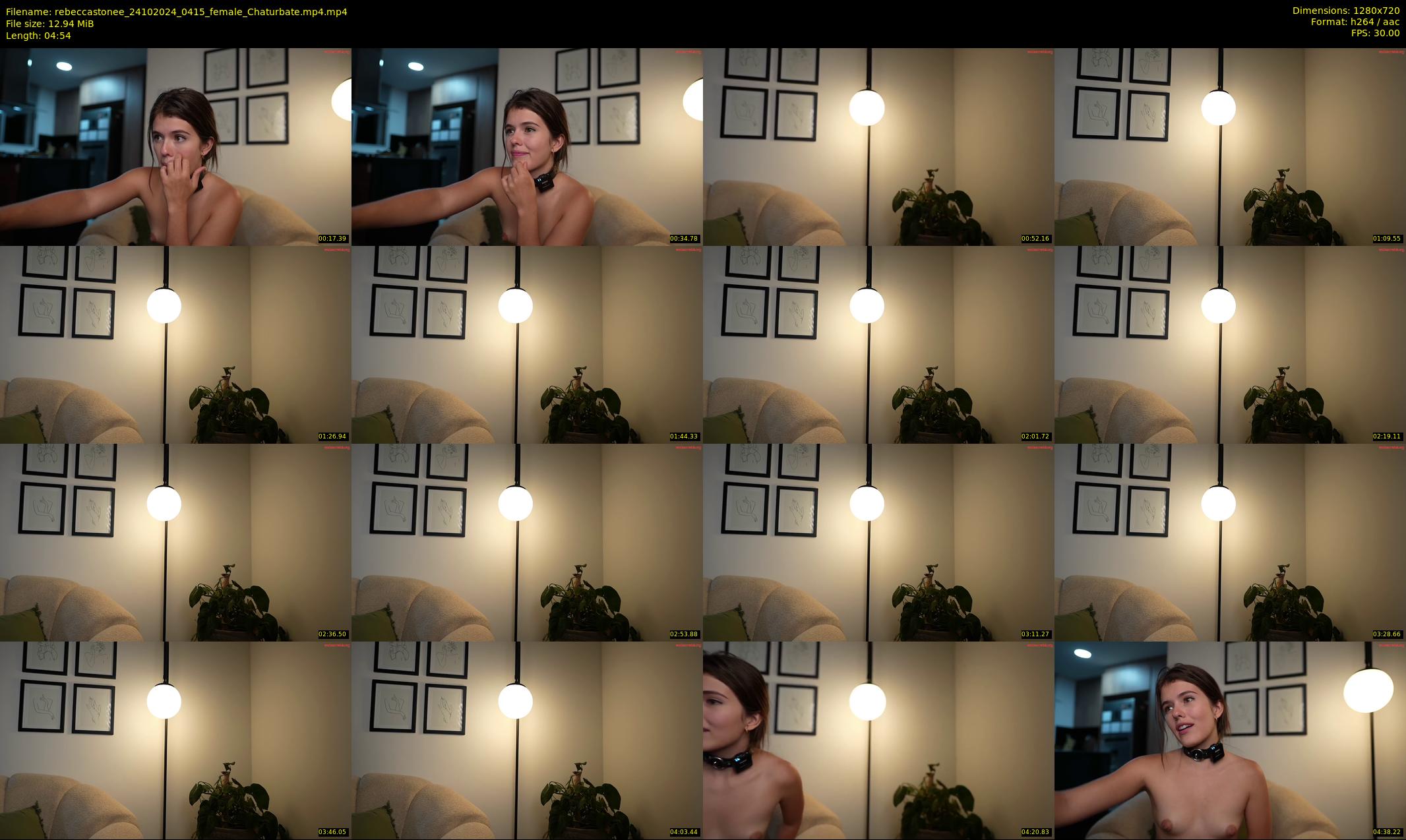 rebeccastonee — 5 minute Chaturbate female cam show recording, 720p, Oct 24, 2024