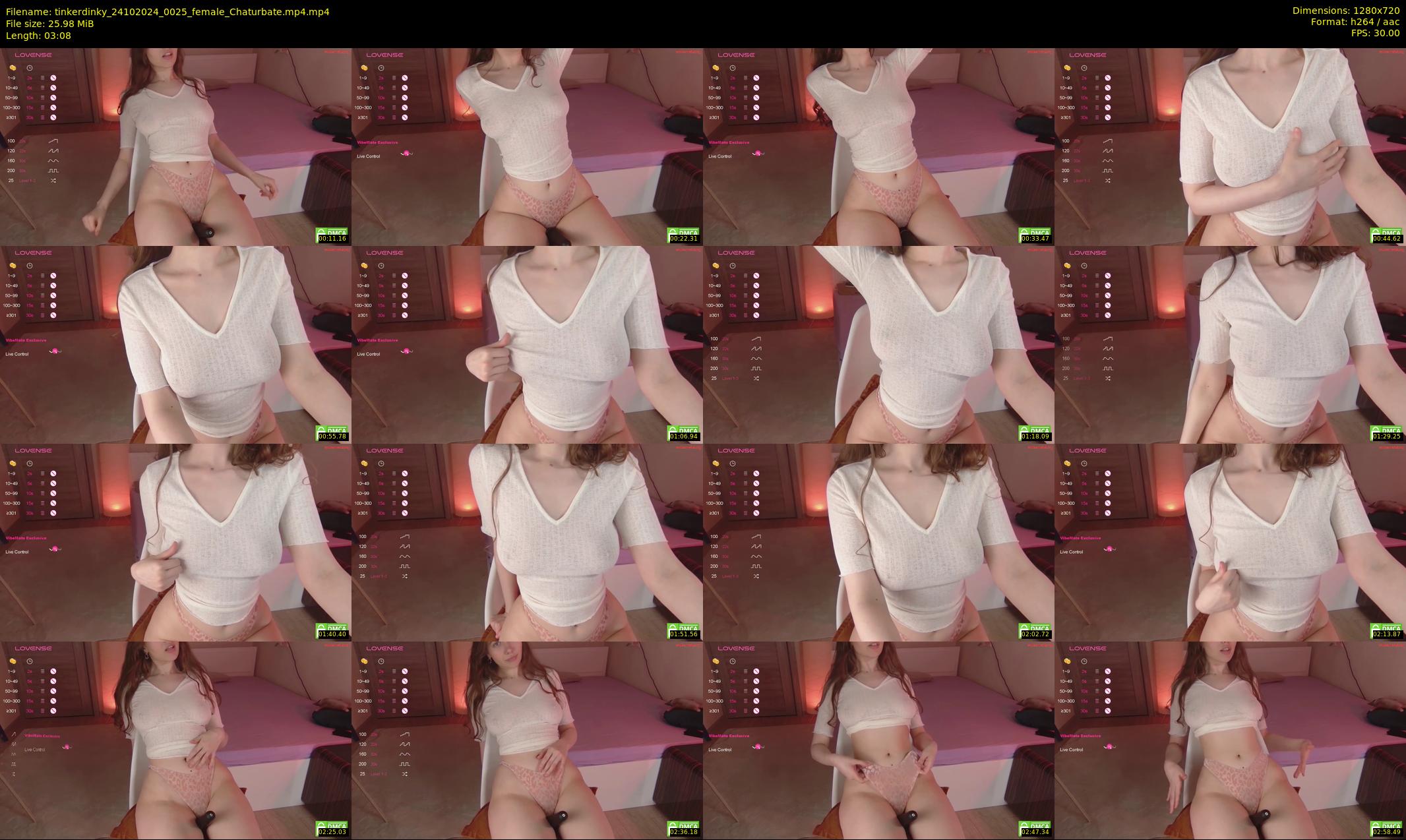 tinkerdinky — 4 minute Chaturbate female cam show recording, 720p, Oct 24, 2024