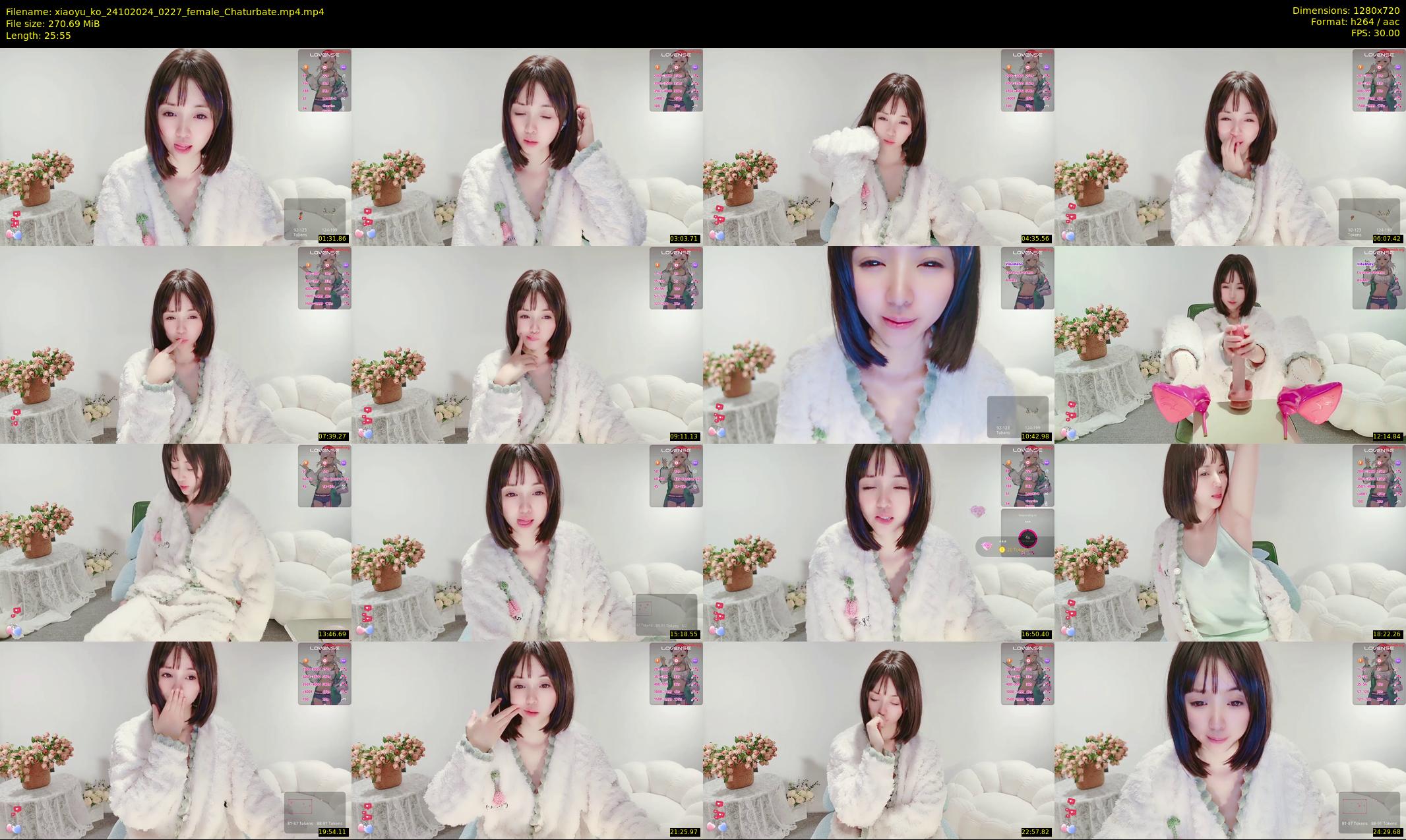xiaoyu_ko — 26 minute Chaturbate female cam show recording, 720p, Oct 24, 2024