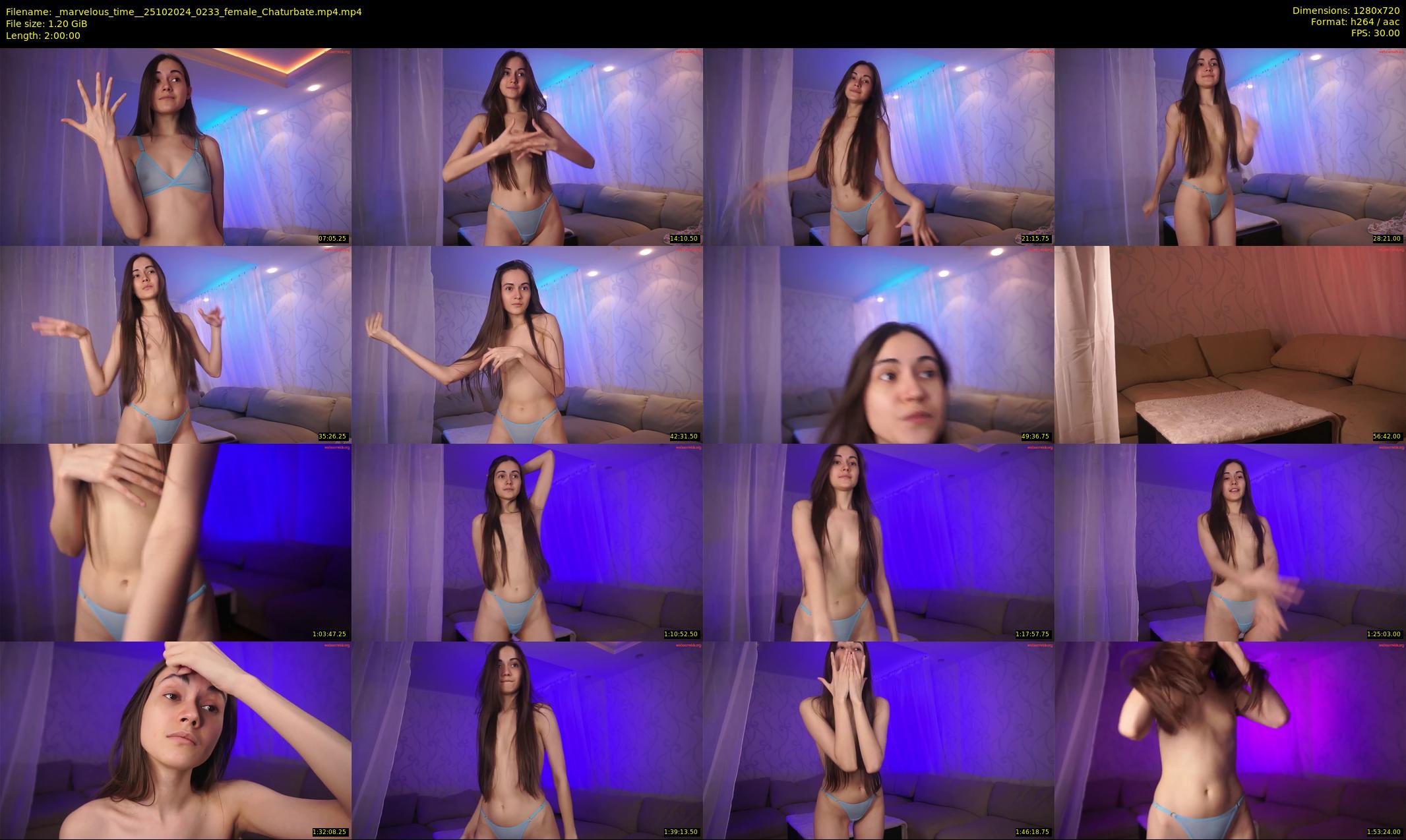 _marvelous_time_ — 120 minute Chaturbate female cam show recording, 720p, Oct 25, 2024