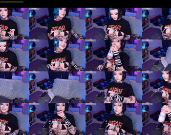aciddroll — 6 minute Chaturbate female cam show recording, 720p, Oct 25, 2024