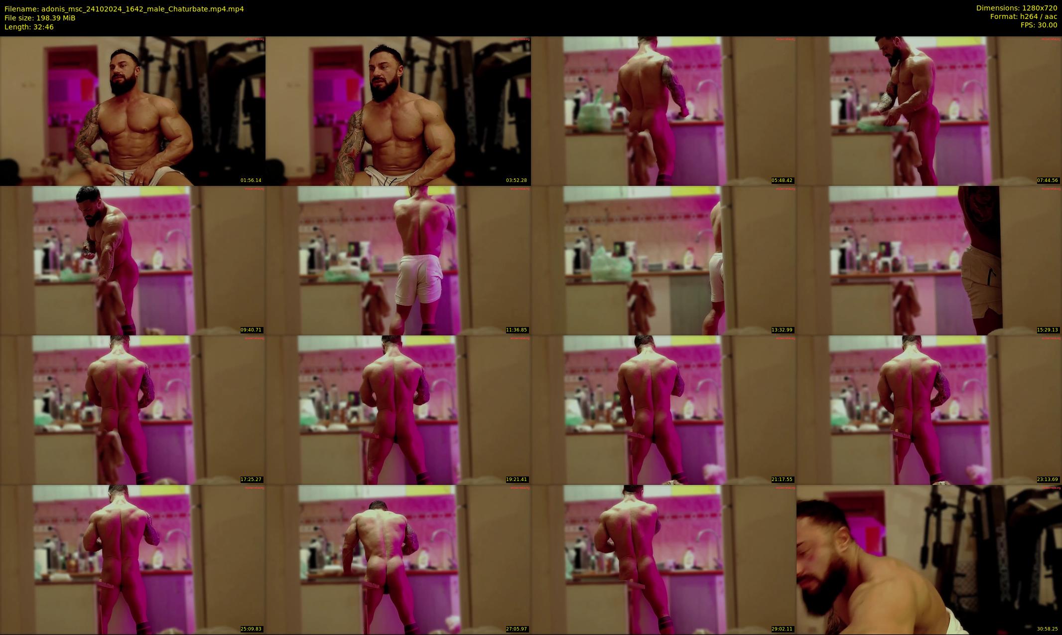 adonis_msc — 33 minute Chaturbate male cam show recording, 720p, Oct 24, 2024