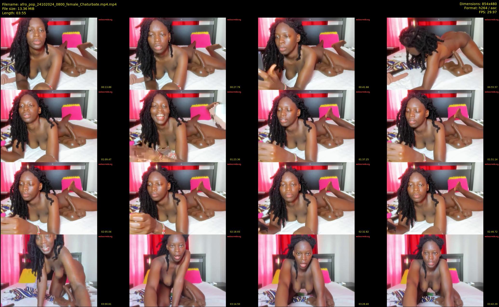 afro_pop — 4 minute Chaturbate female cam show recording, 480p, Oct 24, 2024