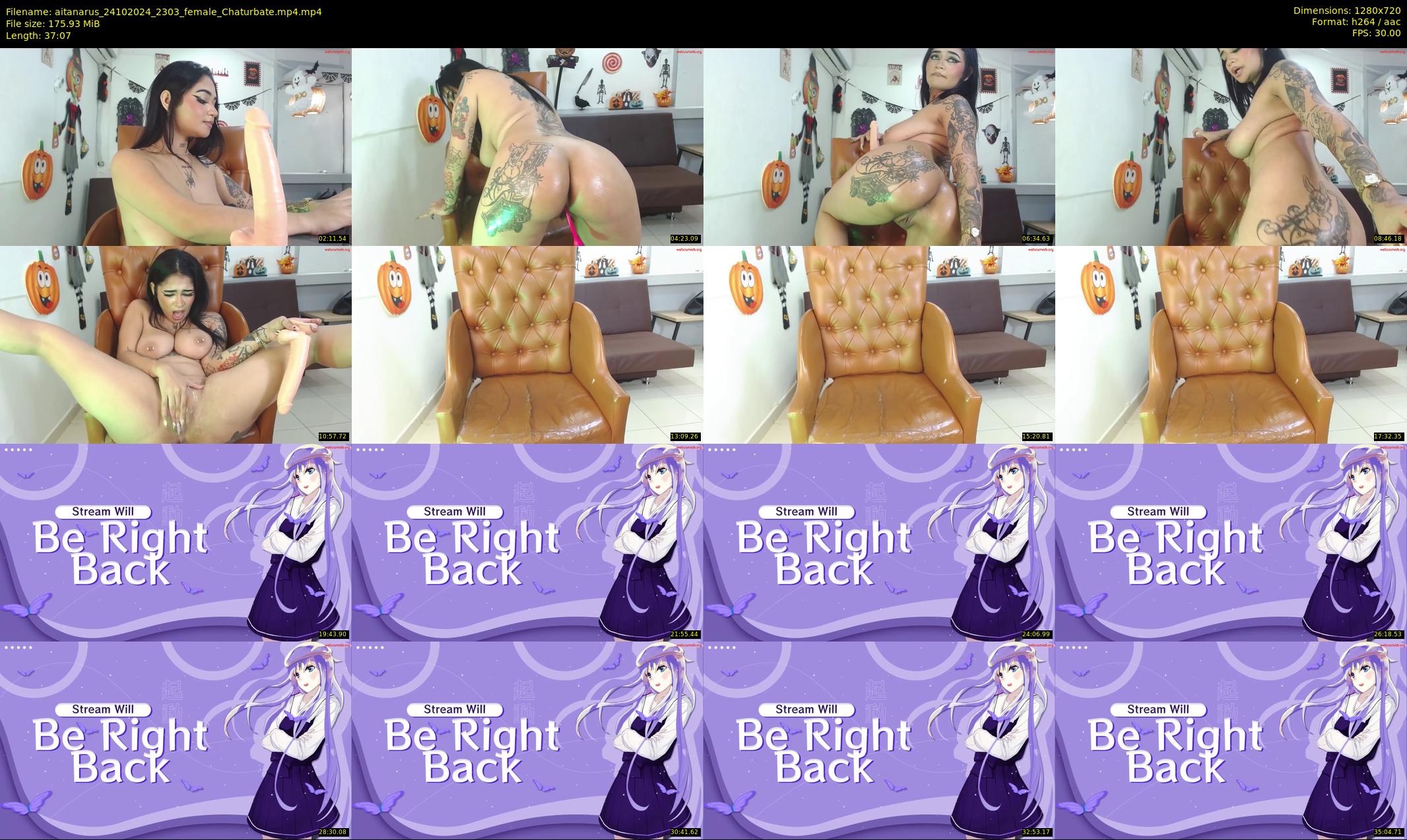 aitanarus — 38 minute Chaturbate female cam show recording, 720p, Oct 24, 2024