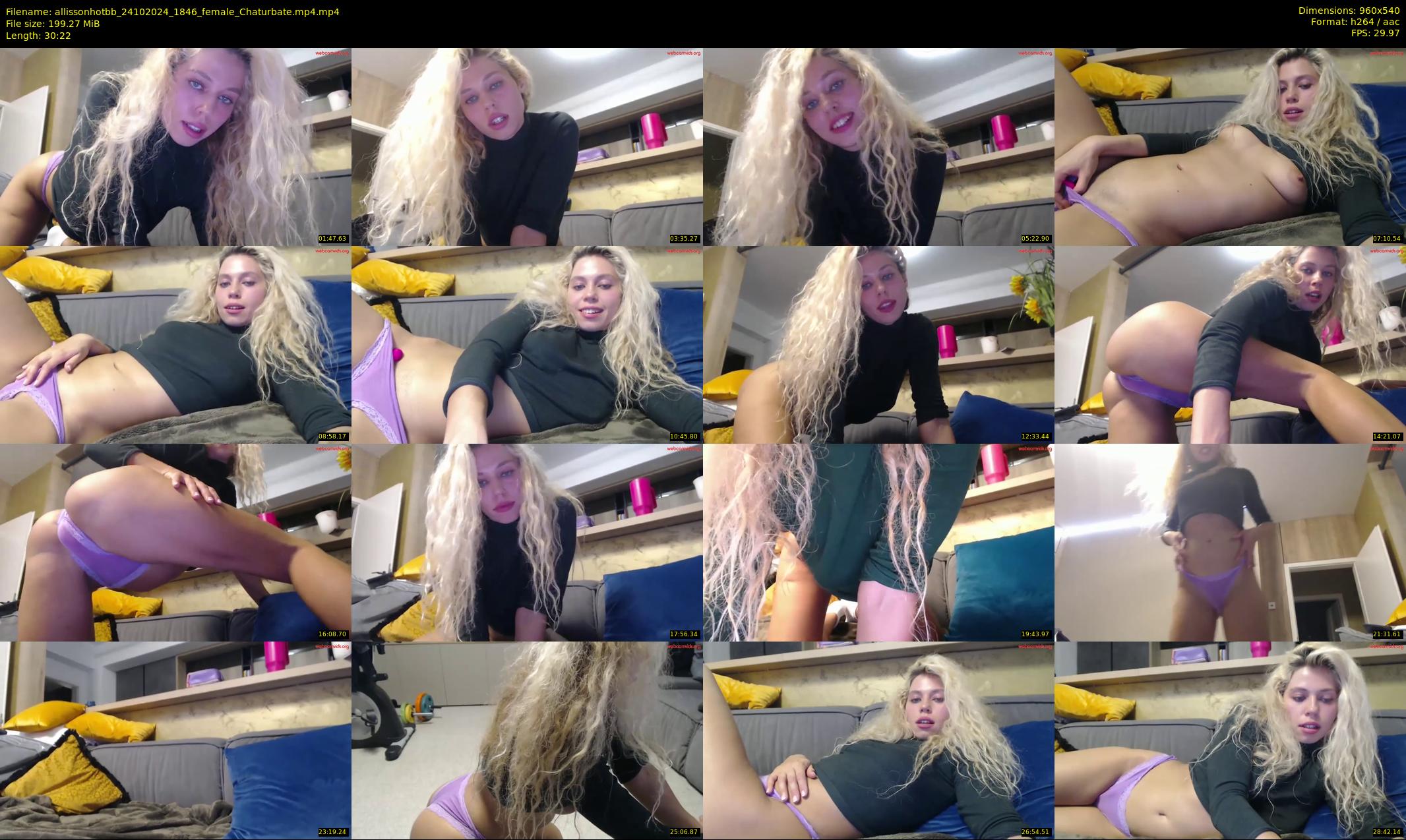 allissonhotbb — 31 minute Chaturbate female cam show recording, 480p, Oct 24, 2024