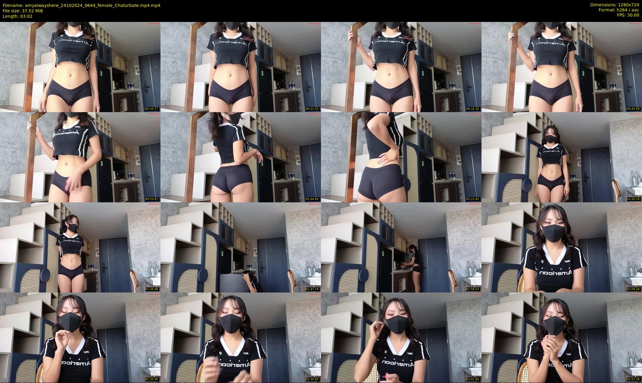 amyalwayshere — 4 minute Chaturbate female cam show recording, 720p, Oct 24, 2024