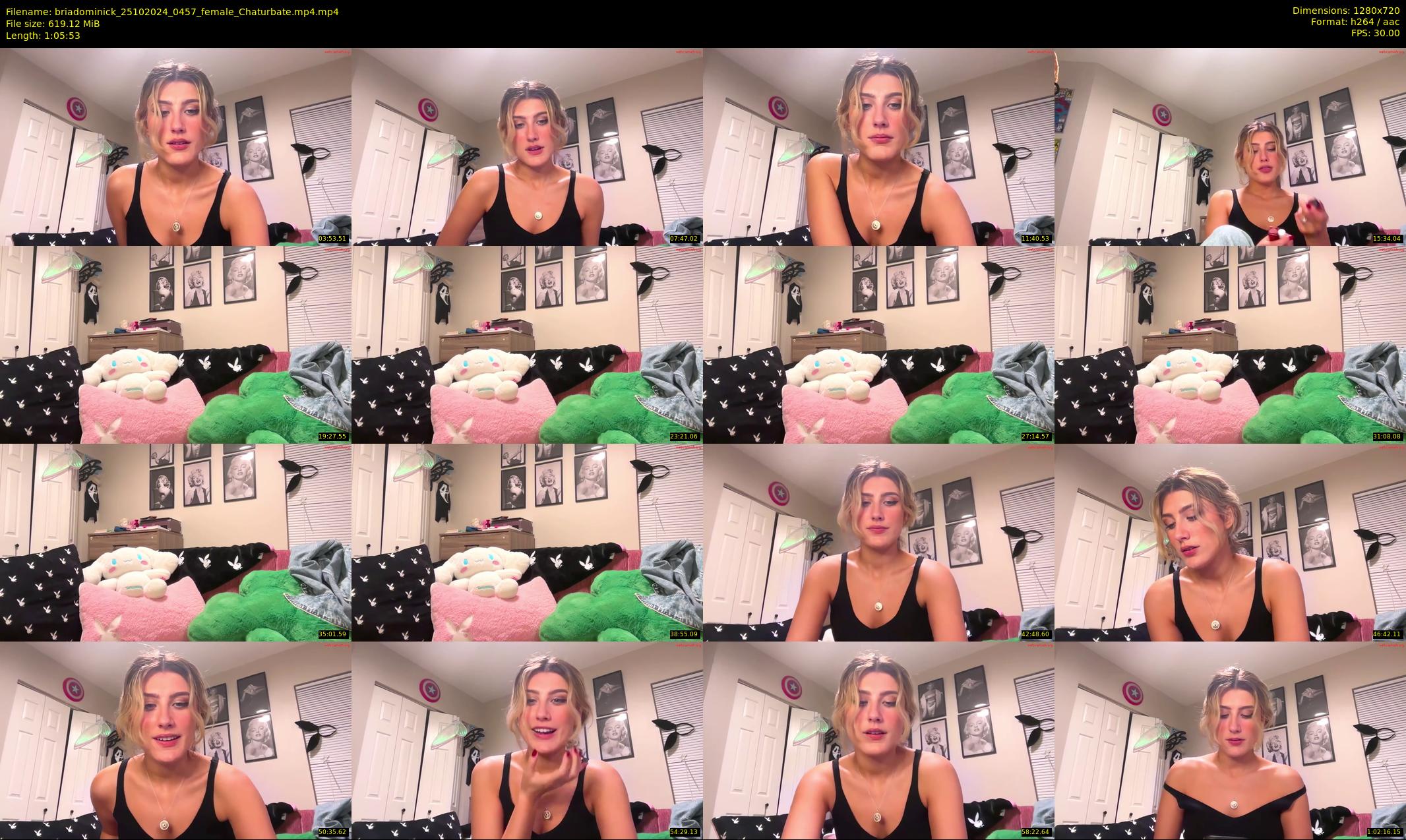 briadominick — 66 minute Chaturbate couple cam show recording, 720p, Oct 25, 2024