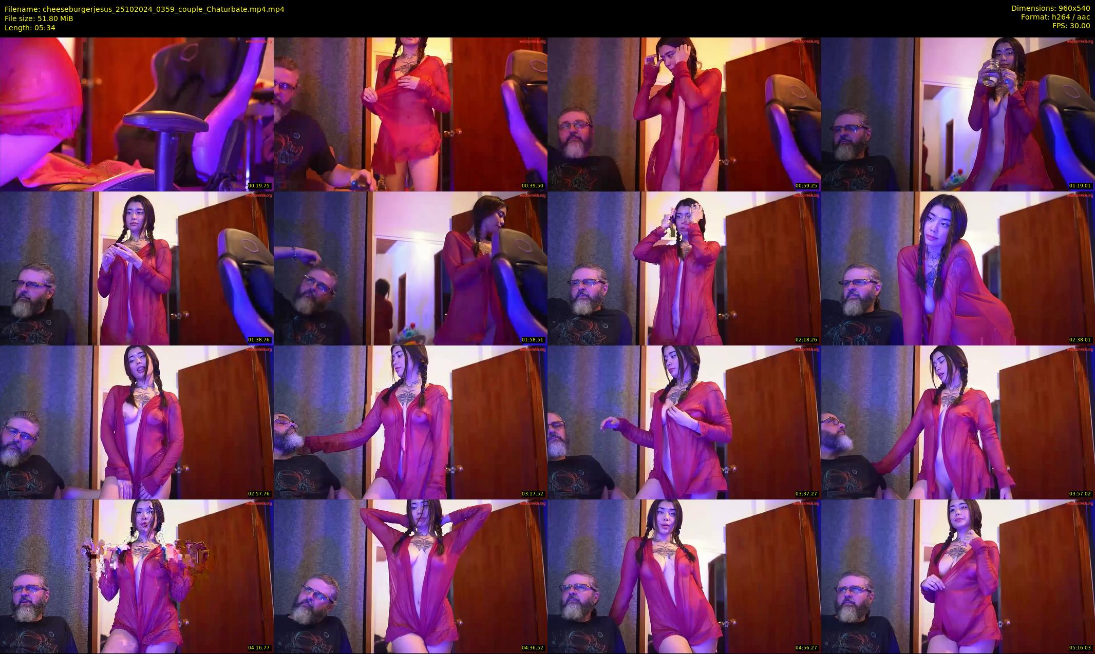 cheeseburgerjesus — 6 minute Chaturbate couple cam show recording, 480p, Oct 25, 2024