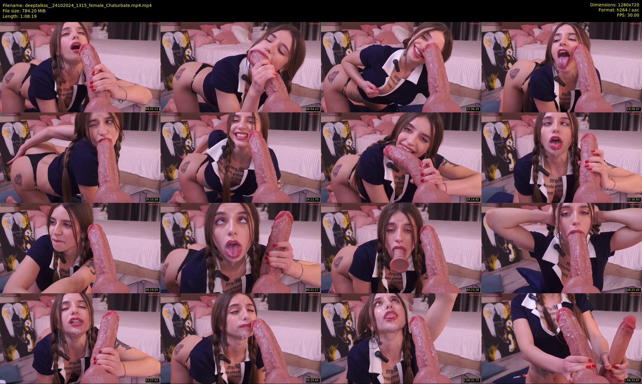 deeptalkss_ — 69 minute Chaturbate female cam show recording, 720p, Oct 24, 2024