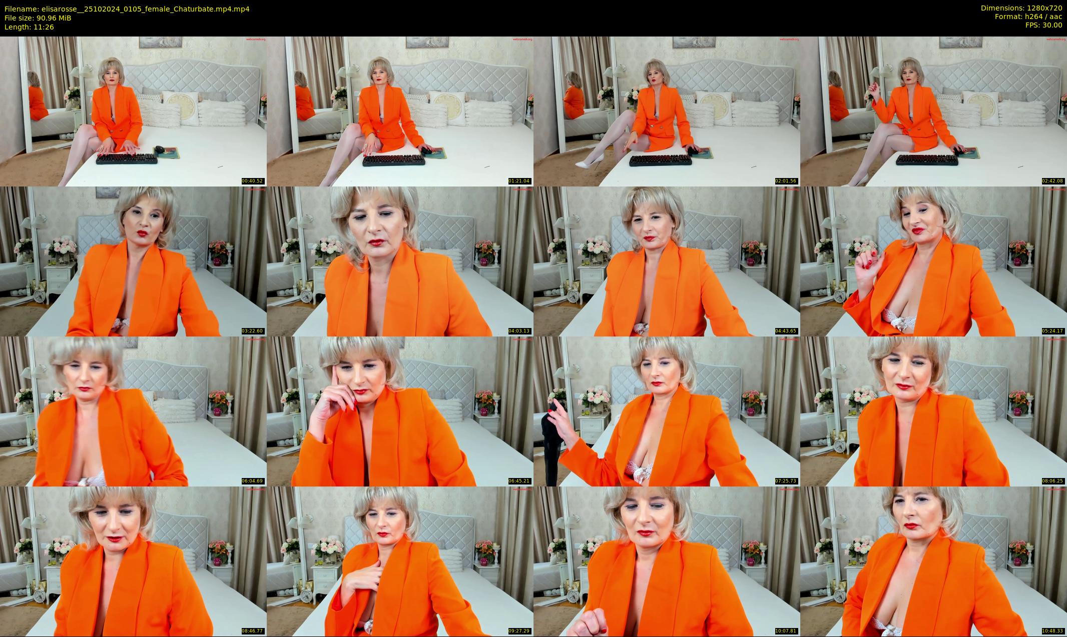 elisarosse_ — 12 minute Chaturbate female cam show recording, 720p, Oct 25, 2024