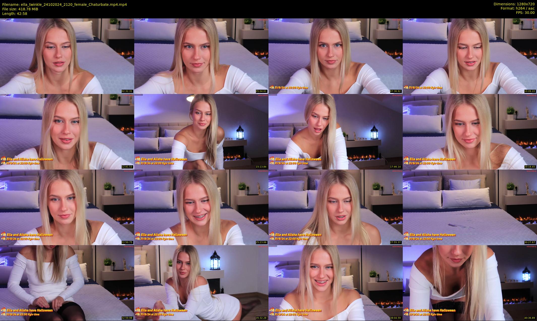 ella_twinkle — 43 minute Chaturbate female cam show recording, 720p, Oct 24, 2024