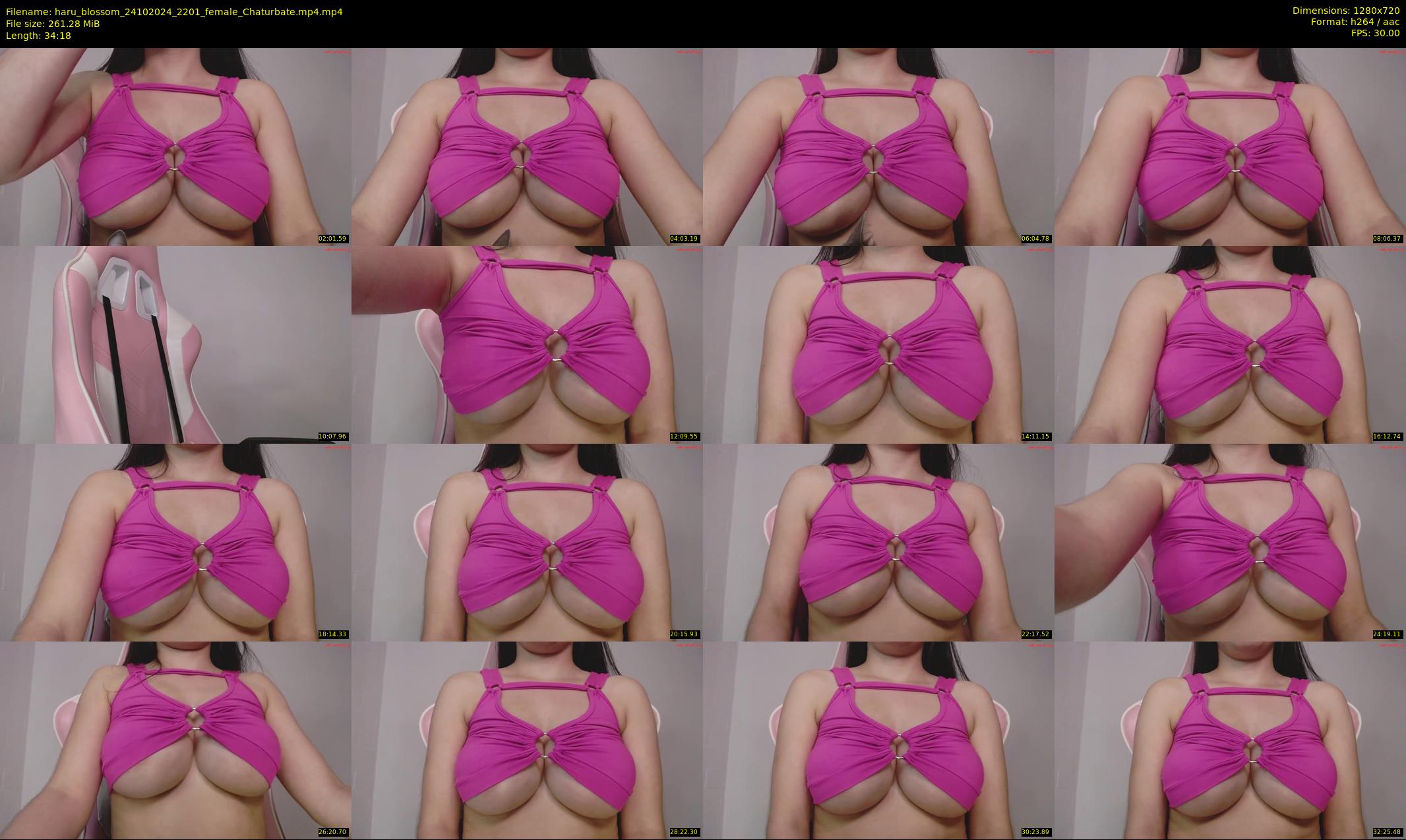 haru_blossom — 35 minute Chaturbate female cam show recording, 720p, Oct 24, 2024
