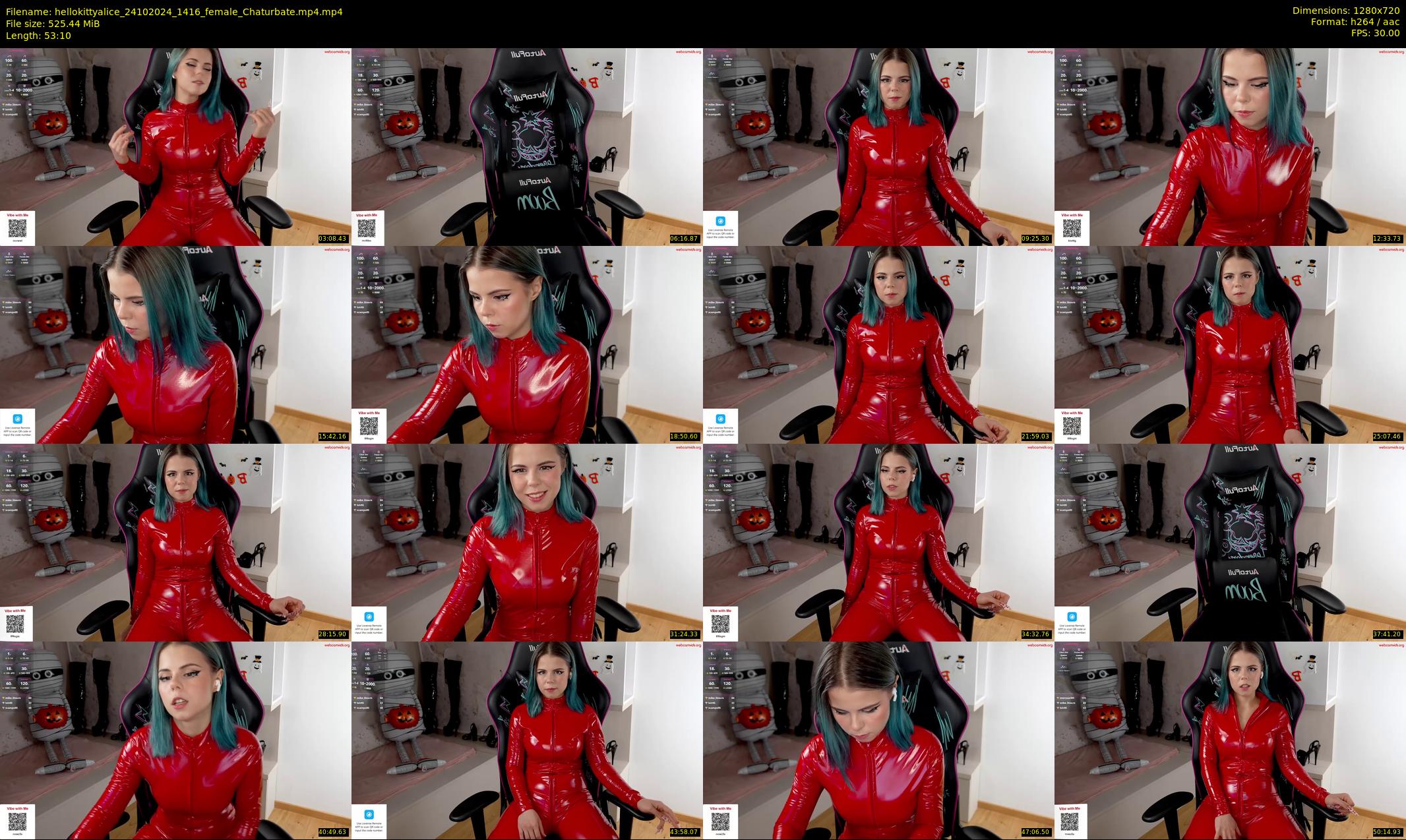 hellokittyalice — 54 minute Chaturbate female cam show recording, 720p, Oct 24, 2024