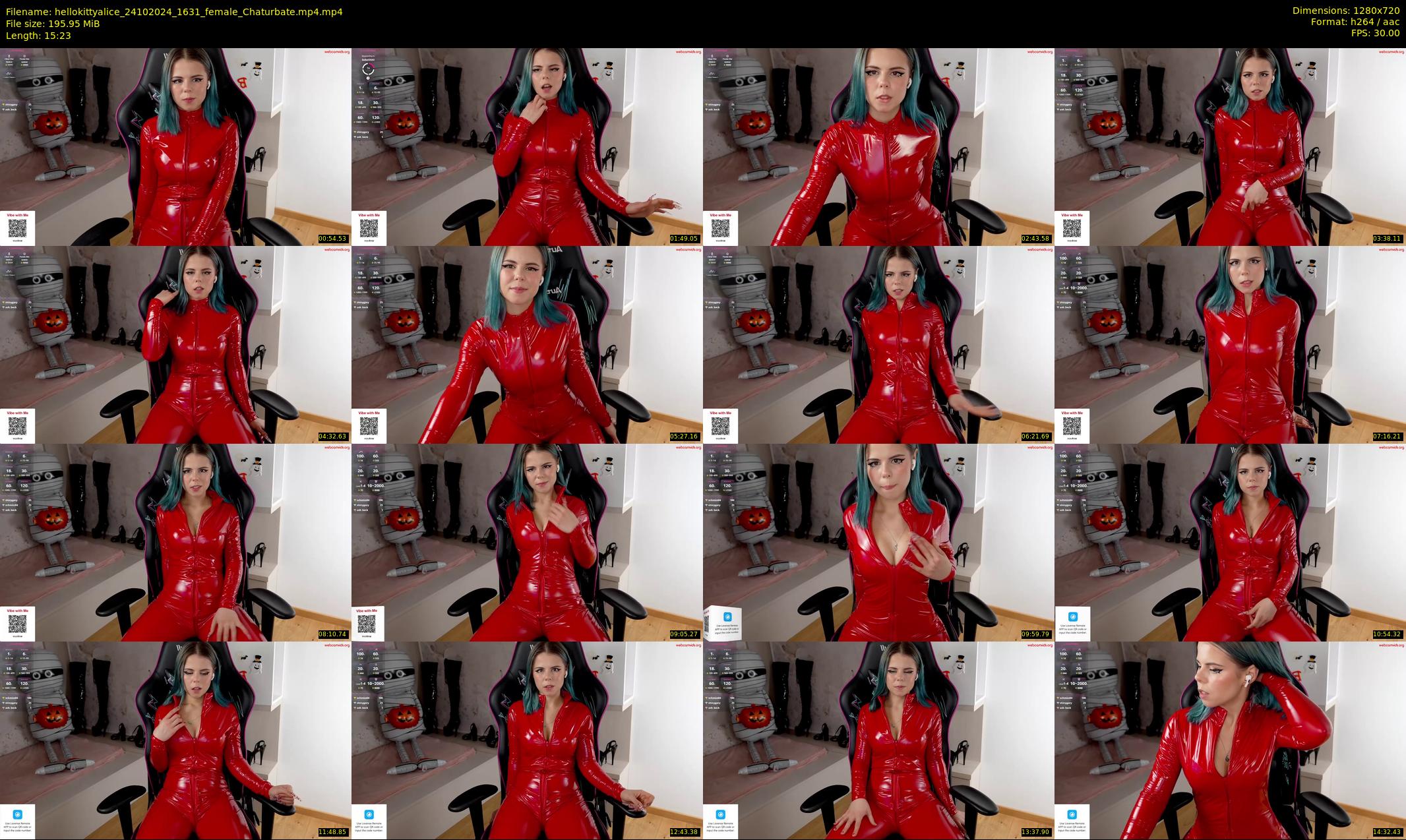 hellokittyalice — 16 minute Chaturbate female cam show recording, 720p, Oct 24, 2024