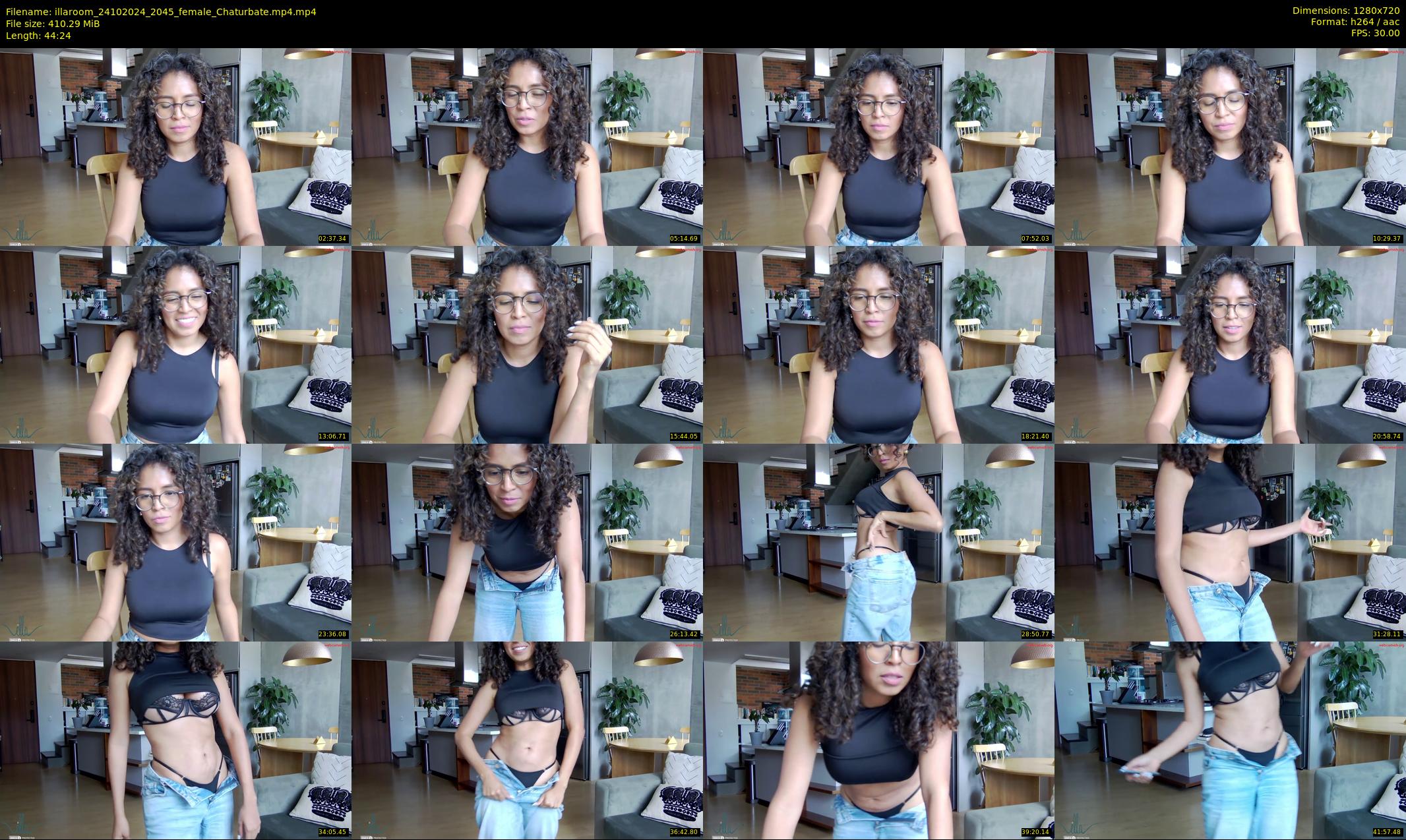 illaroom — 45 minute Chaturbate female cam show recording, 720p, Oct 24, 2024