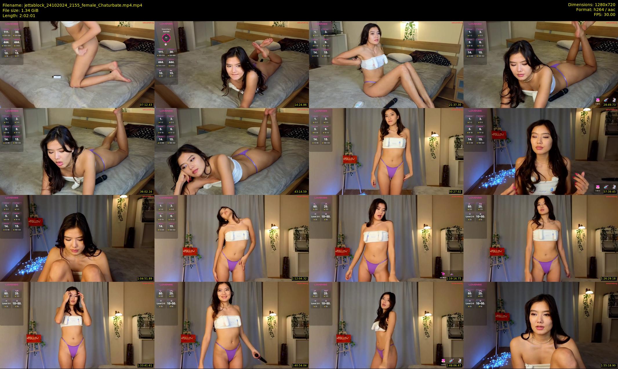 jettablock — 123 minute Chaturbate female cam show recording, 720p, Oct 24, 2024
