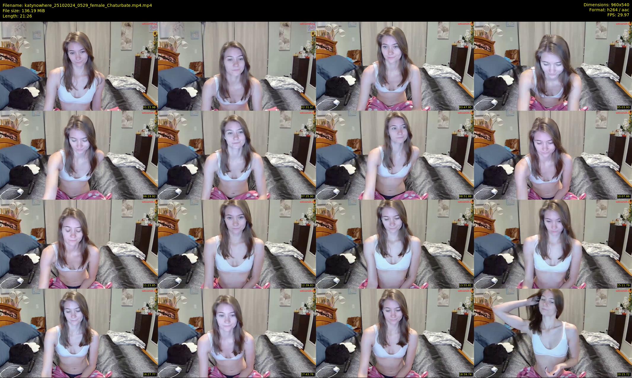 katynowhere — 22 minute Chaturbate female cam show recording, 480p, Oct 25, 2024