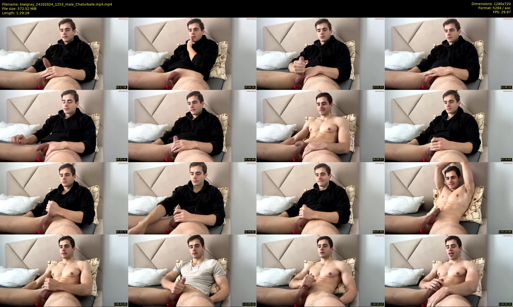 kiwigray — 90 minute Chaturbate male cam show recording, 720p, Oct 24, 2024
