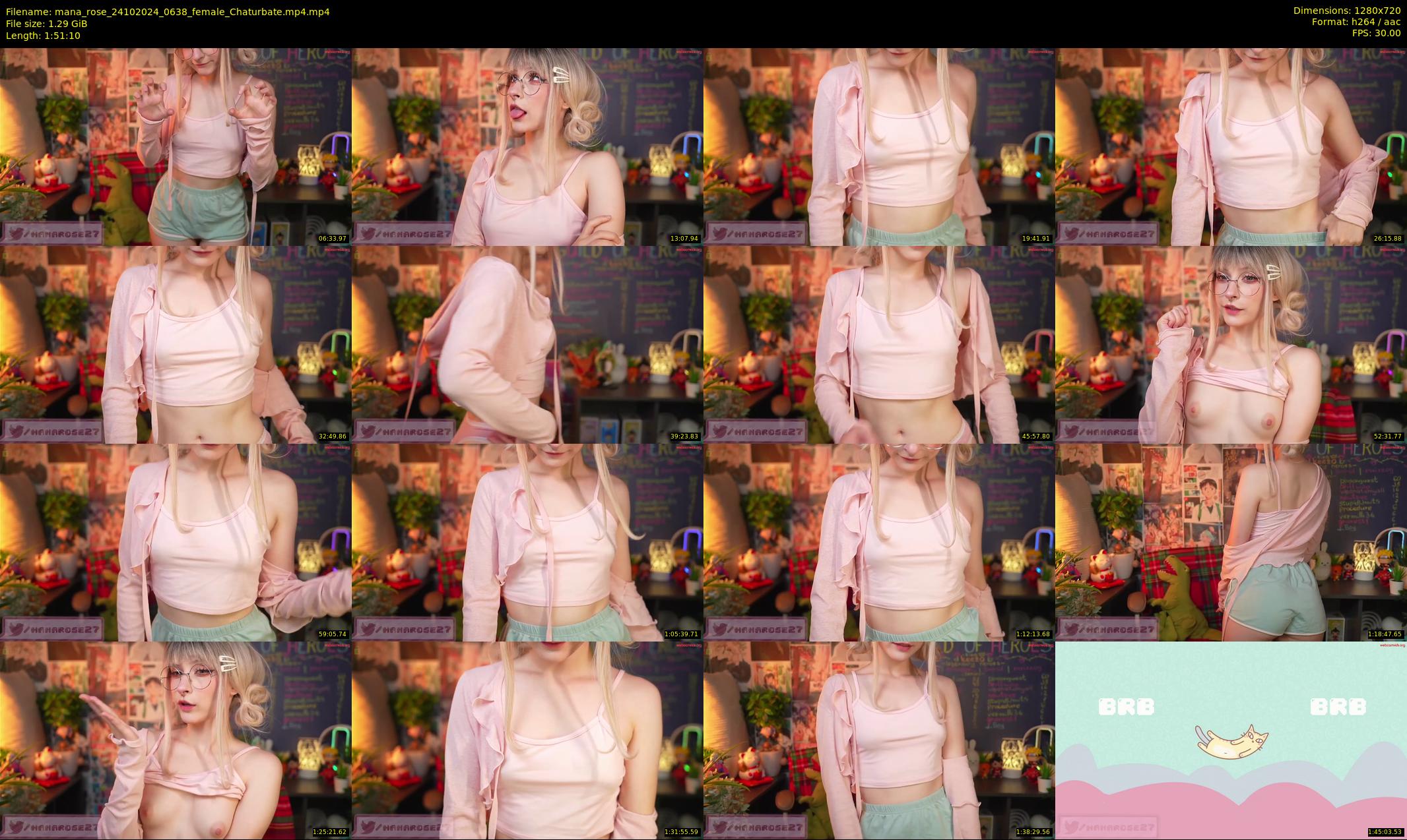 mana_rose — 112 minute Chaturbate female cam show recording, 720p, Oct 24, 2024