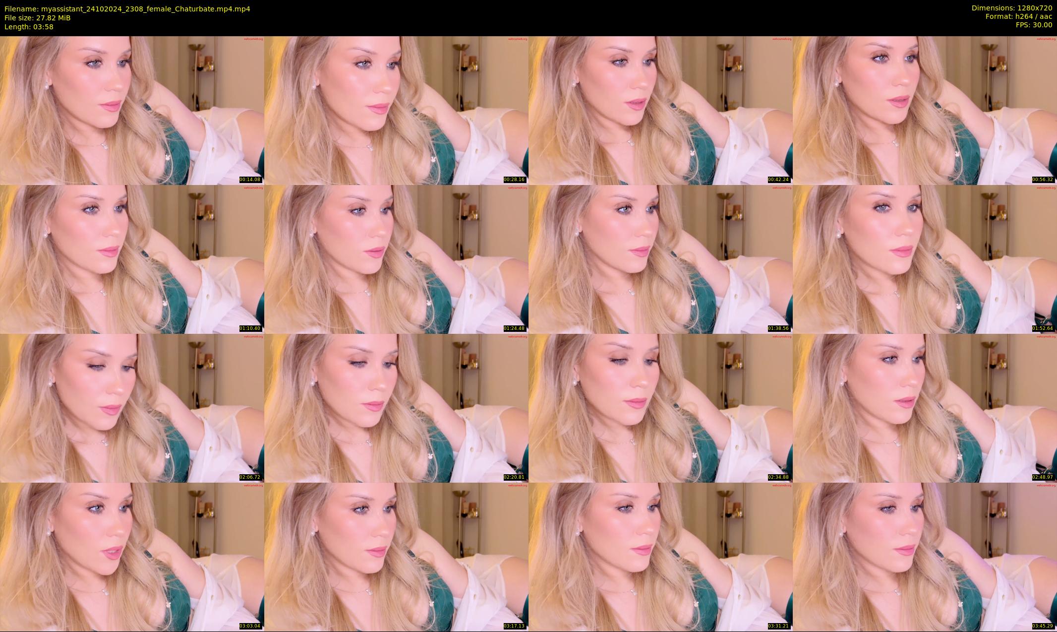 myassistant — 4 minute Chaturbate female cam show recording, 720p, Oct 24, 2024