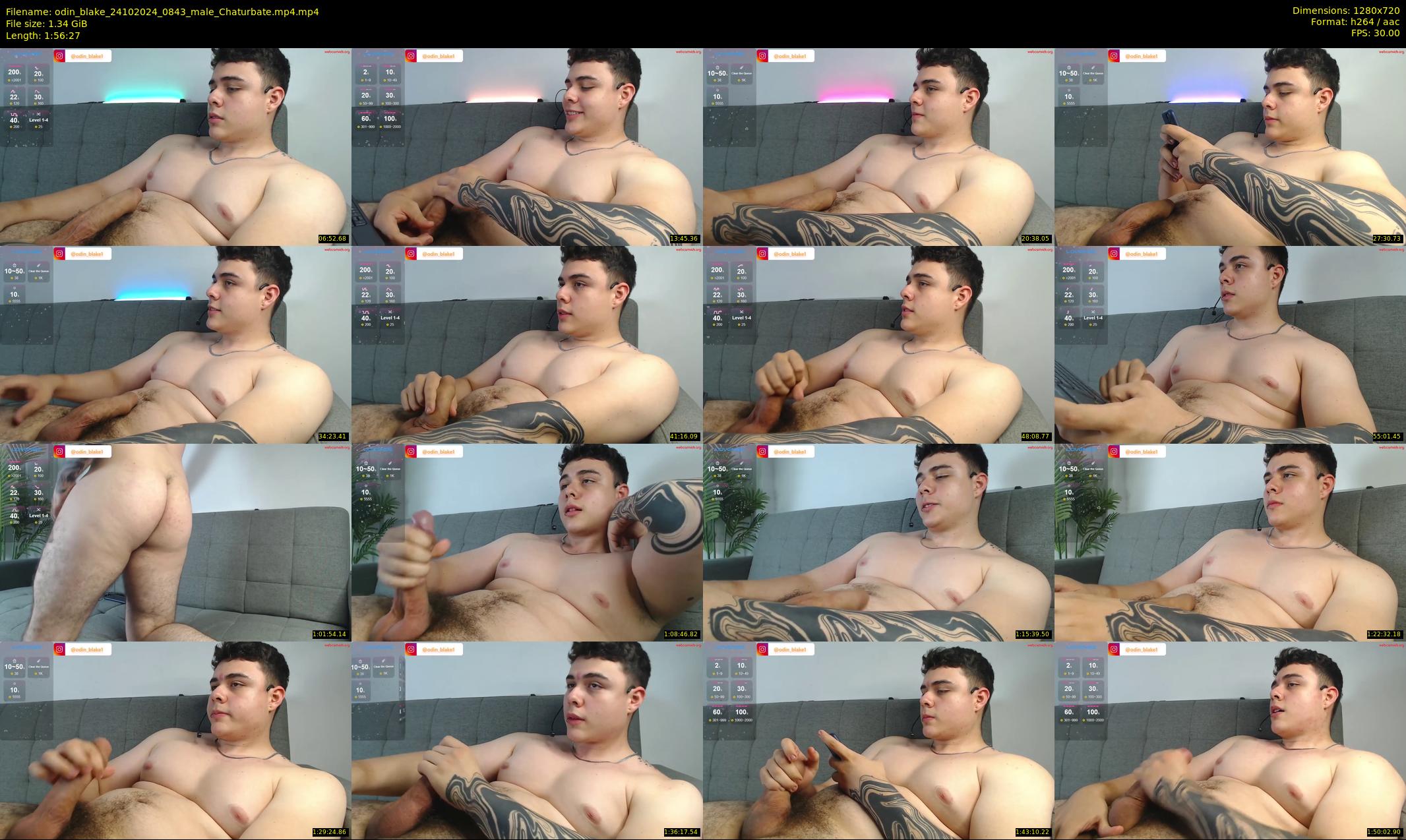 odin_blake — 117 minute Chaturbate male cam show recording, 720p, Oct 24, 2024