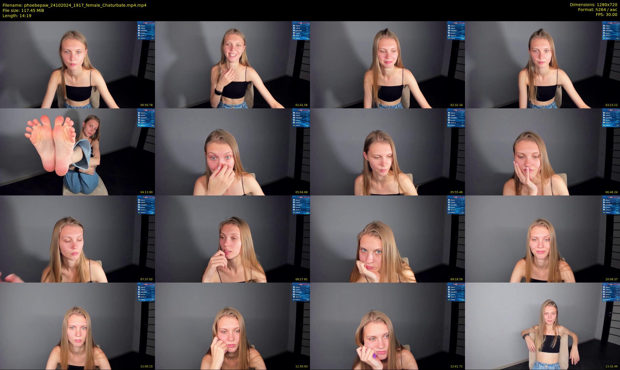 phoebepaw — 15 minute Chaturbate female cam show recording, 720p, Oct 24, 2024