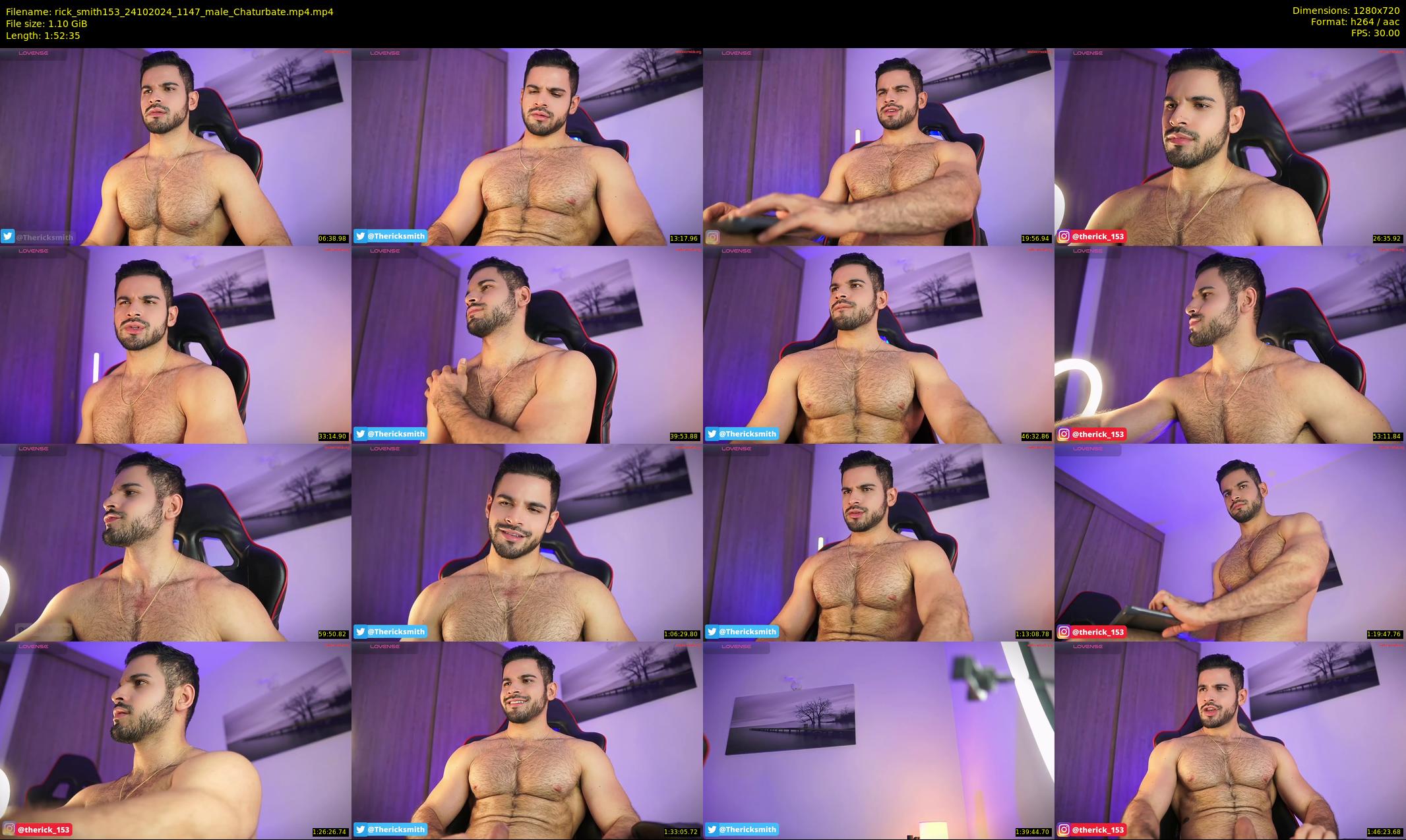rick_smith153 — 113 minute Chaturbate male cam show recording, 720p, Oct 24, 2024
