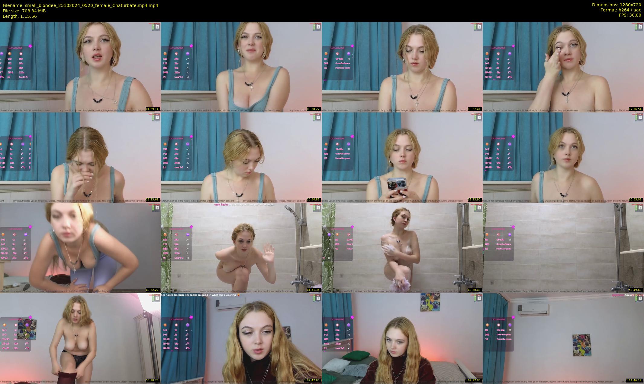 small_blondee — 76 minute Chaturbate female cam show recording, 720p, Oct 25, 2024