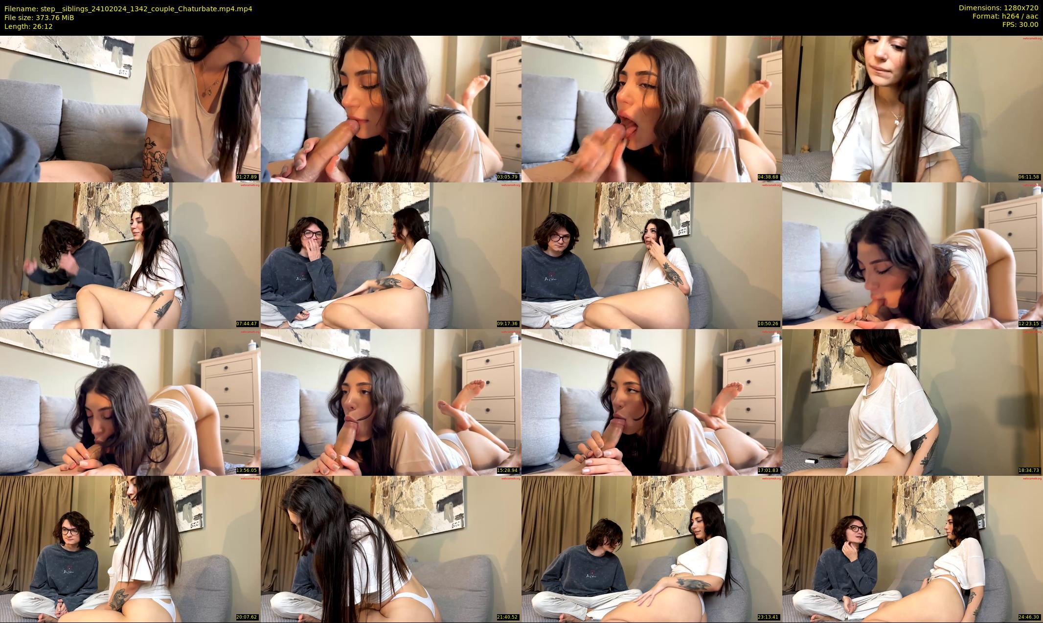 step__siblings — 27 minute Chaturbate couple cam show recording, 720p, Oct 24, 2024