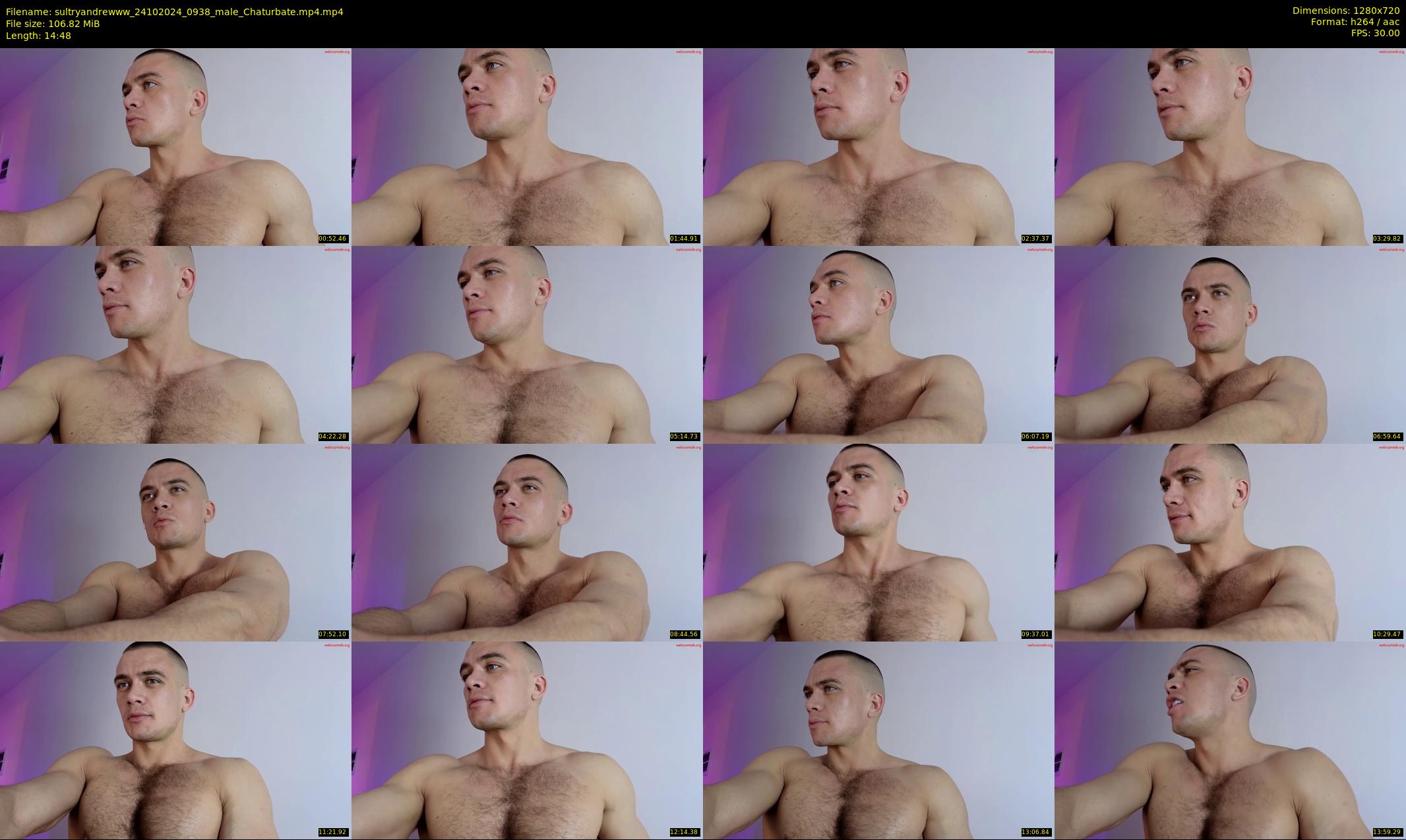 sultryandrewww — 15 minute Chaturbate male cam show recording, 720p, Oct 24, 2024