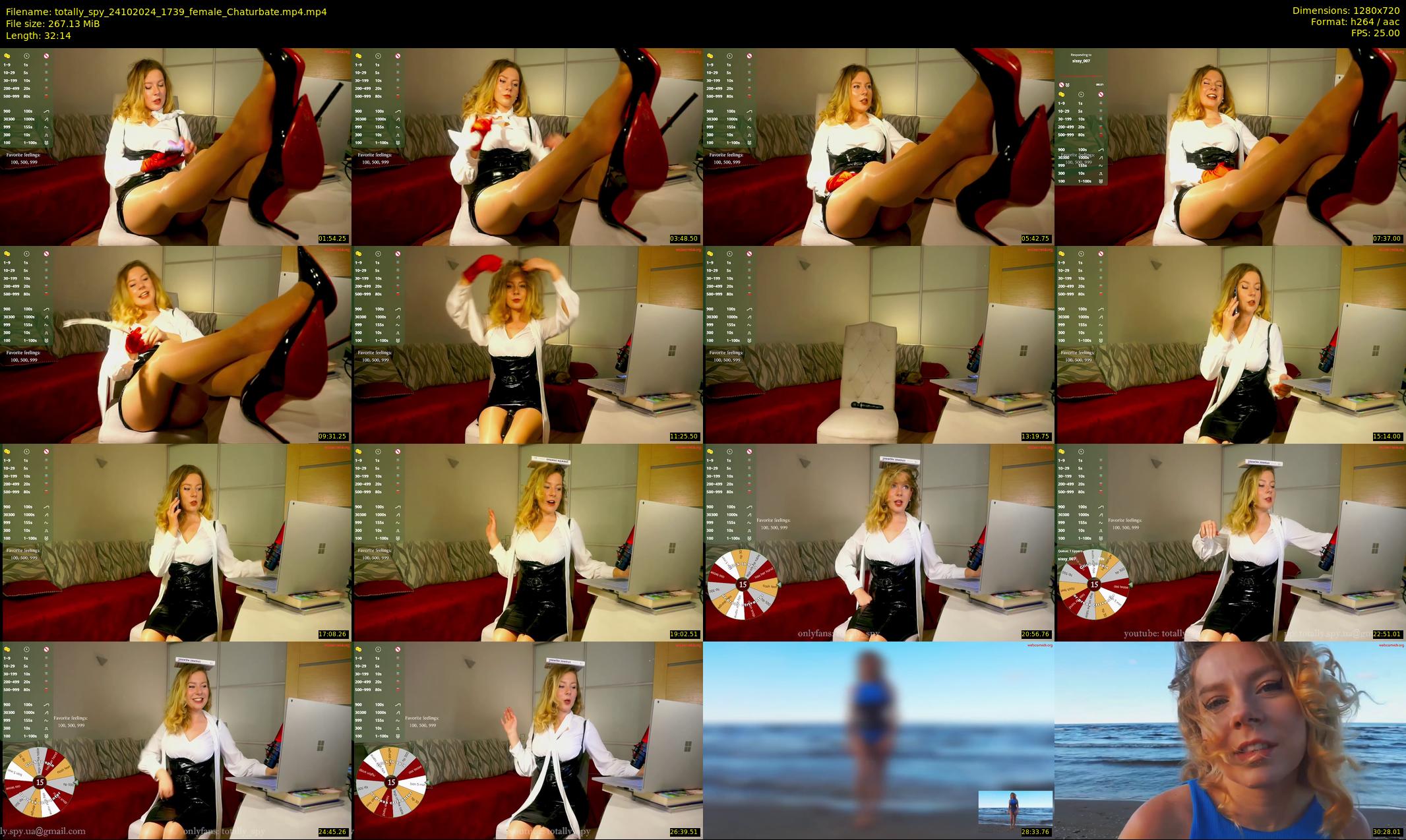 totally_spy — 33 minute Chaturbate female cam show recording, 720p, Oct 24, 2024