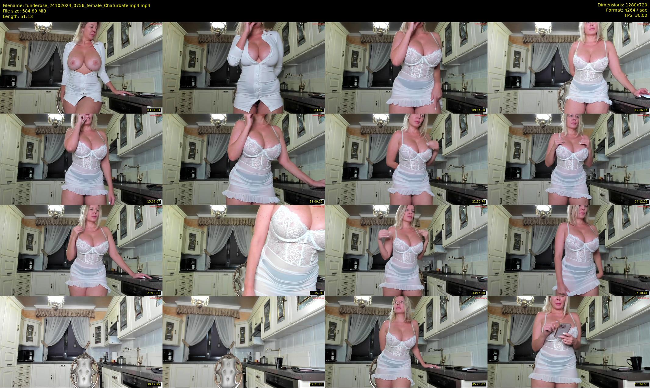 tunderose — 52 minute Chaturbate female cam show recording, 720p, Oct 24, 2024