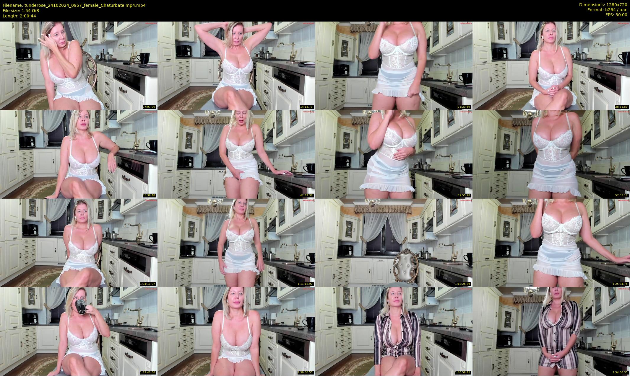 tunderose — 121 minute Chaturbate female cam show recording, 720p, Oct 24, 2024
