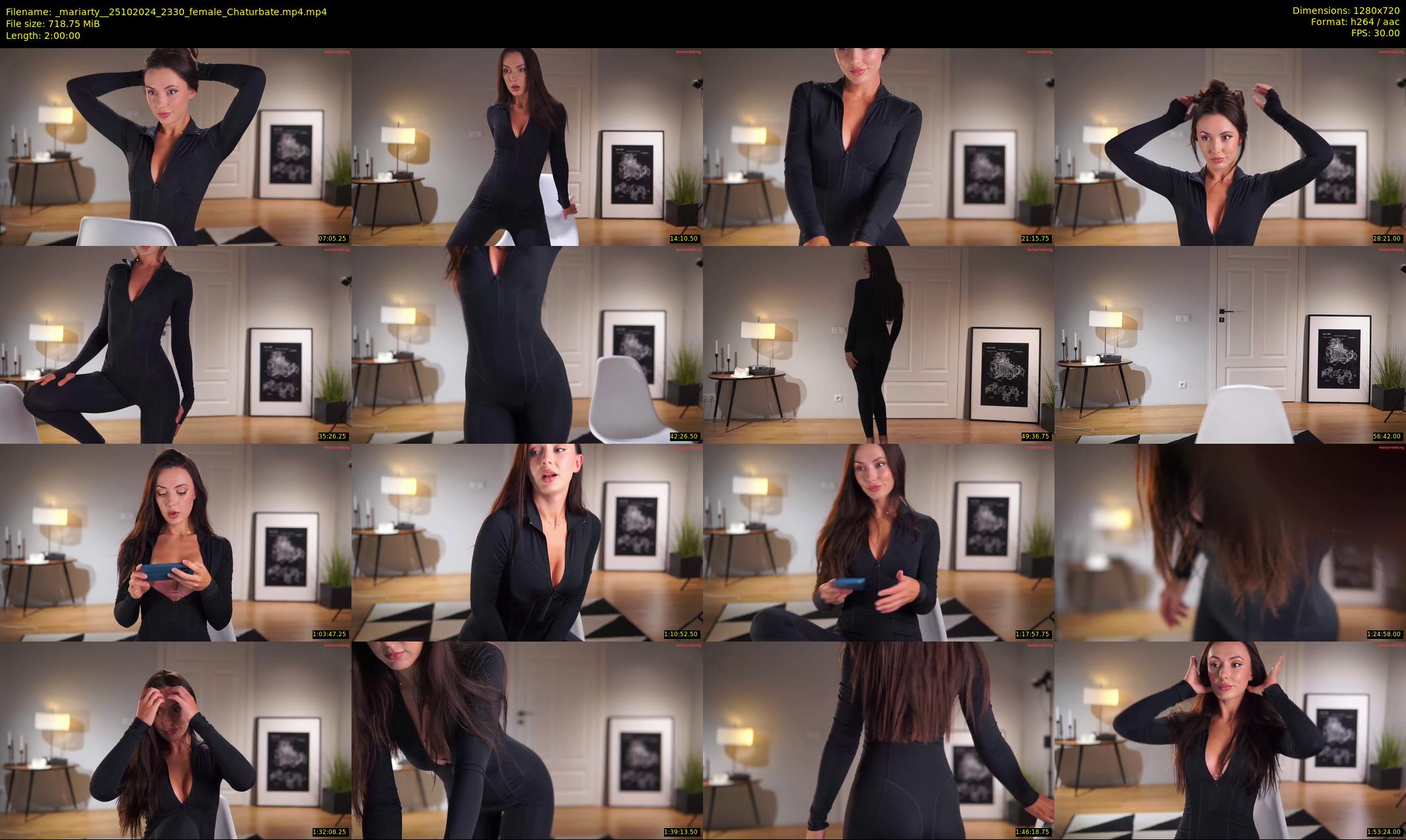 _mariarty_ — 120 minute Chaturbate female cam show recording, 720p, Oct 25, 2024