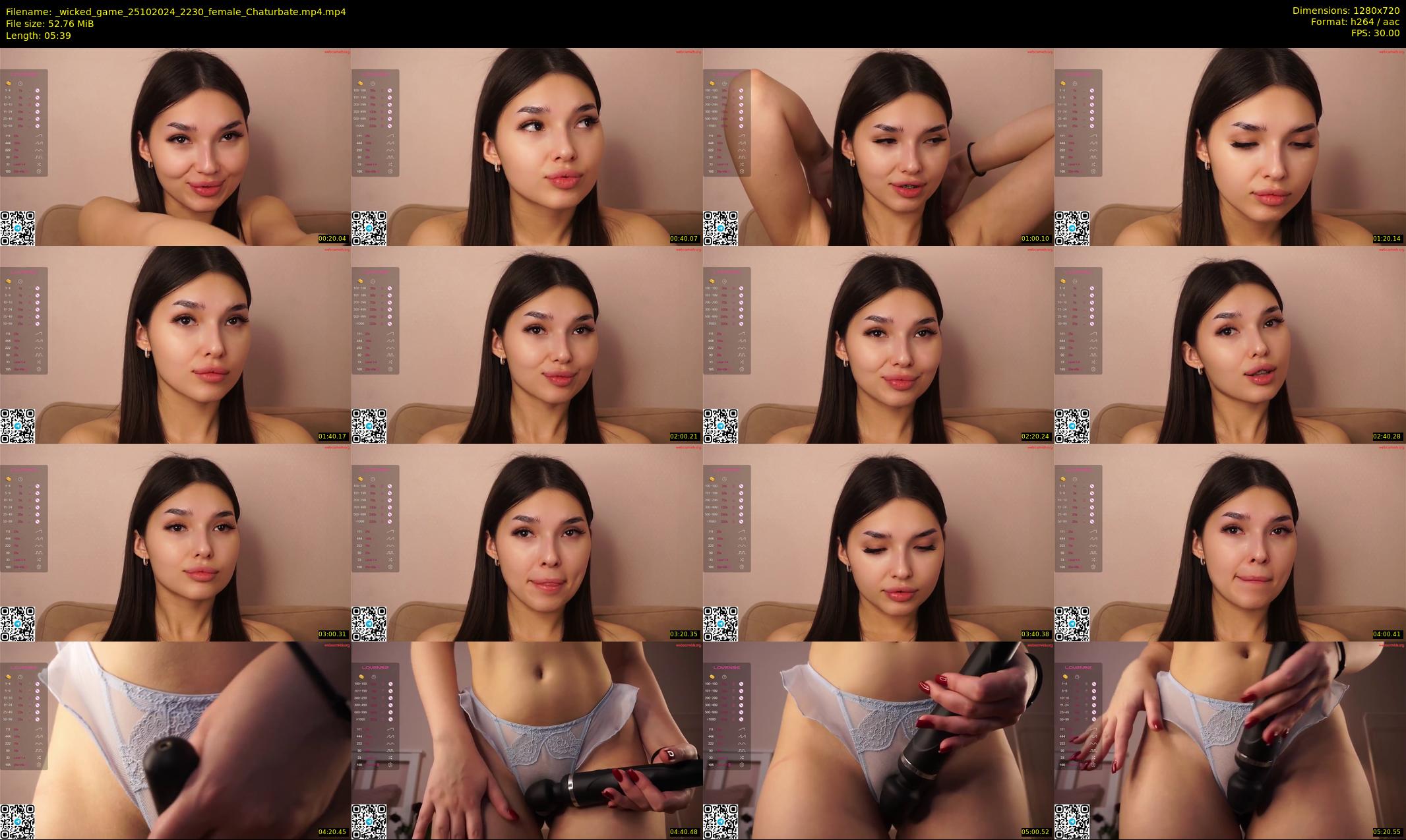 _wicked_game — 6 minute Chaturbate female cam show recording, 720p, Oct 25, 2024