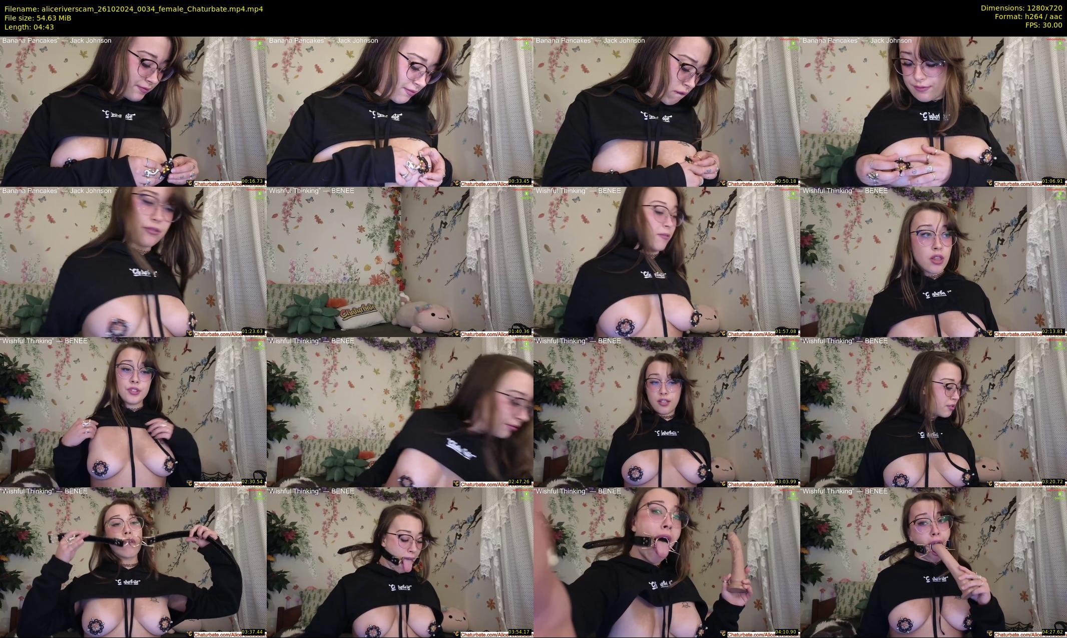 aliceriverscam — 5 minute Chaturbate female cam show recording, 720p, Oct 26, 2024
