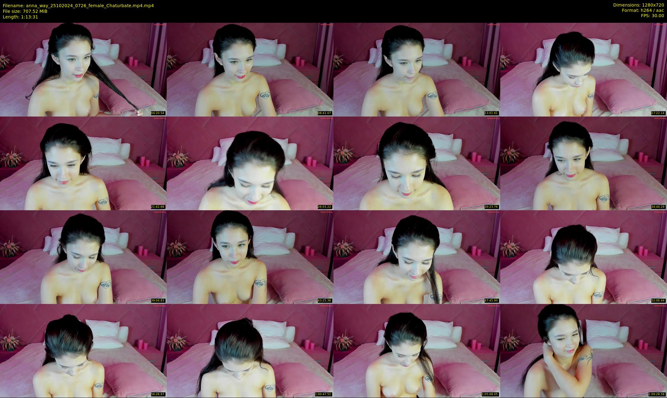 anna_way — 74 minute Chaturbate female cam show recording, 720p, Oct 25, 2024