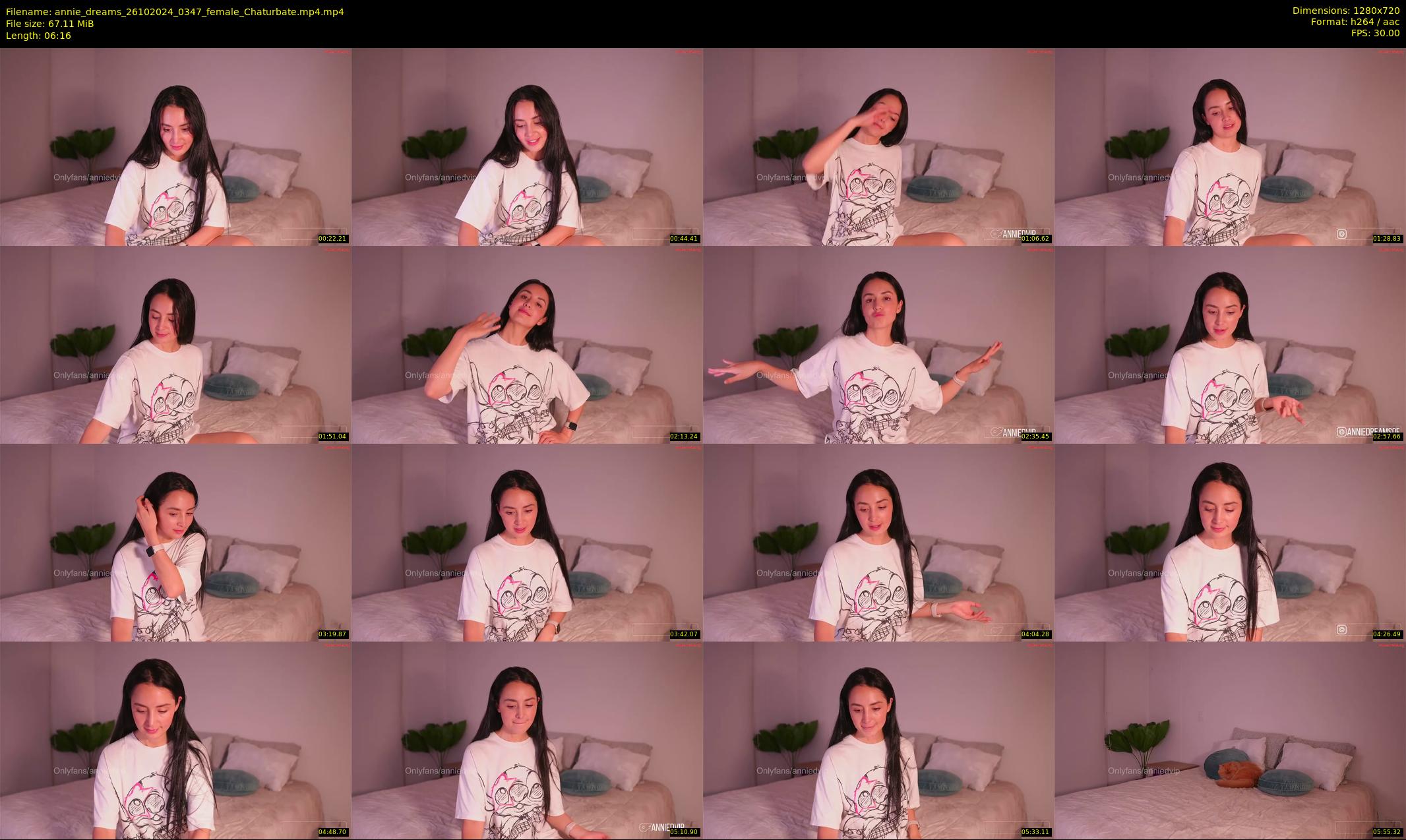 annie_dreams — 7 minute Chaturbate female cam show recording, 720p, Oct 26, 2024