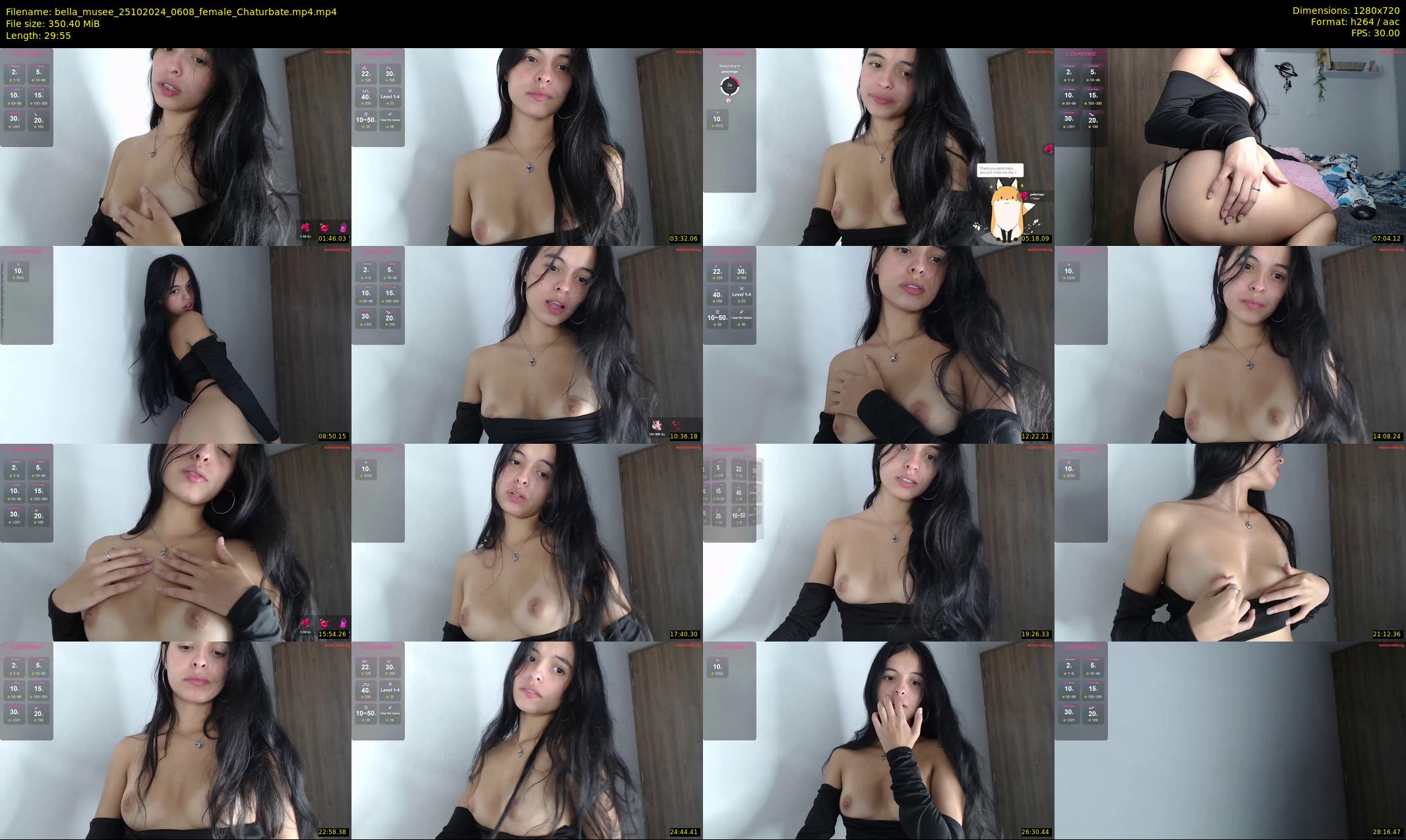 bella_musee — 30 minute Chaturbate female cam show recording, 720p, Oct 25, 2024