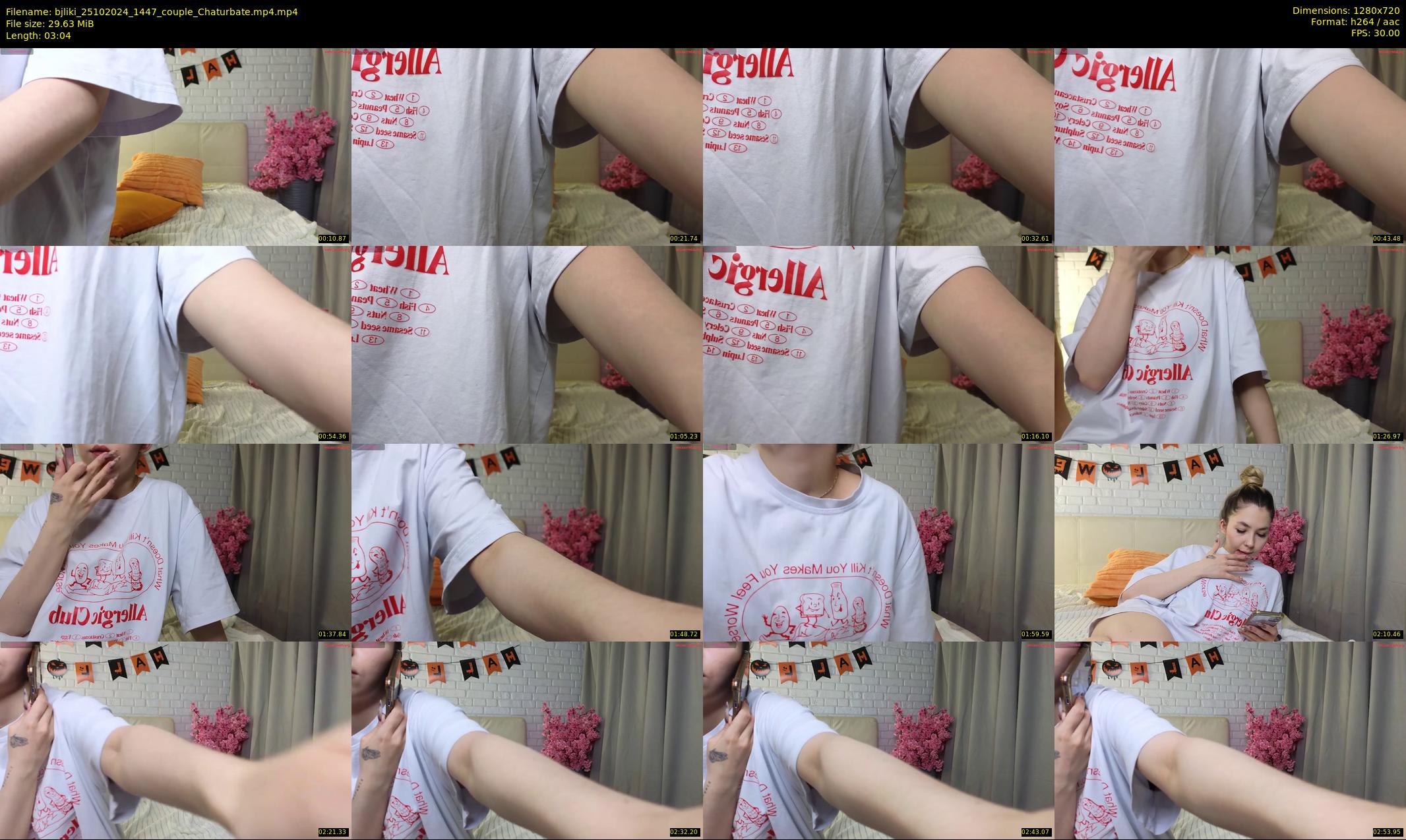 bjliki — 4 minute Chaturbate couple cam show recording, 720p, Oct 25, 2024